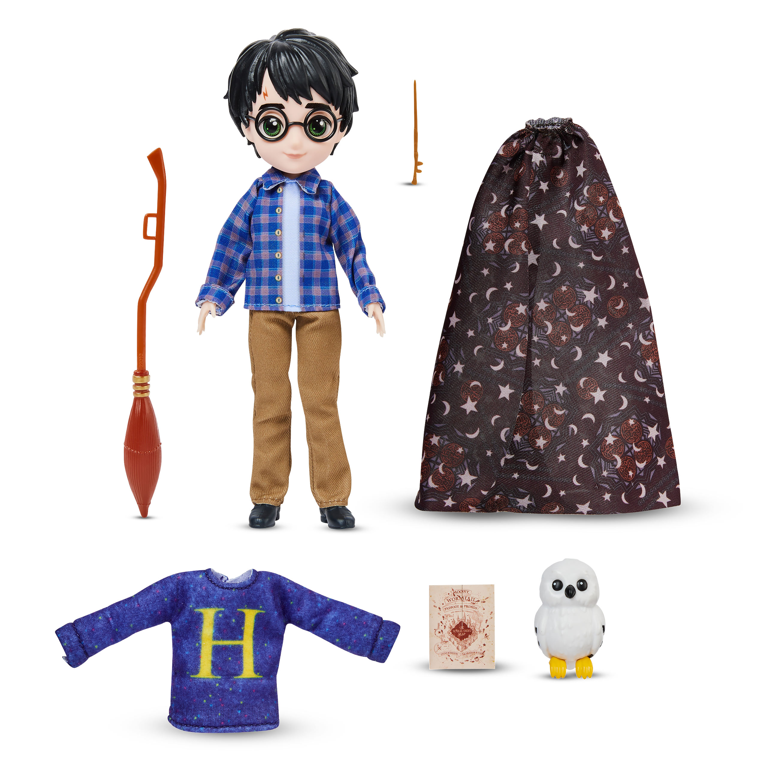 Harry Potter Deluxe Doll with Hedwig
