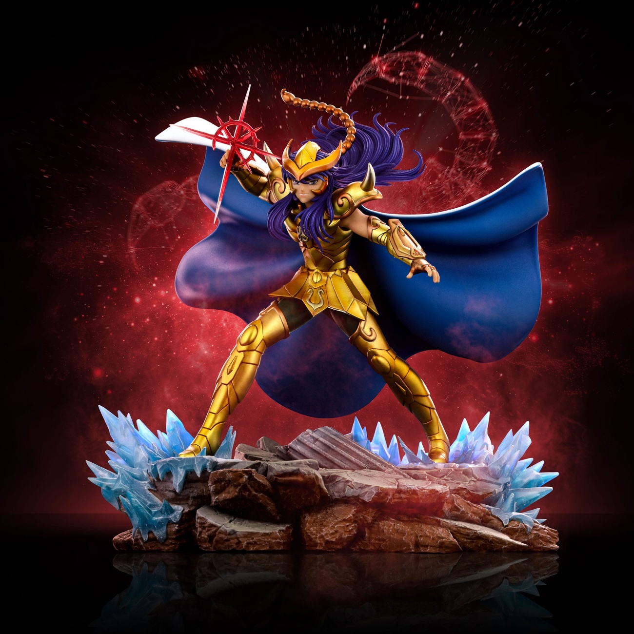 Saint Seiya Statua Art Scale 1/10 Scorpio Milo 24 cm