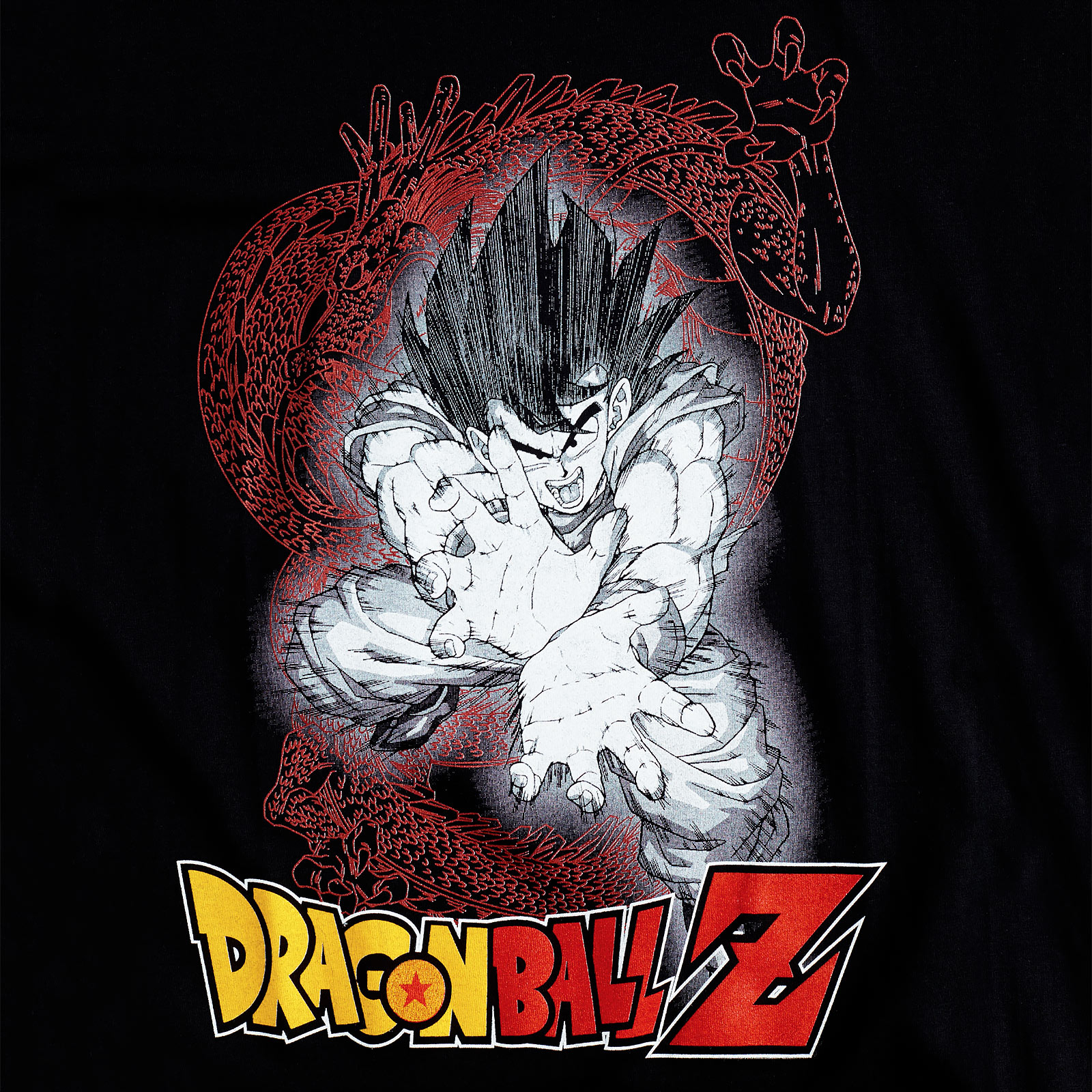 Dragon Ball - T-shirt Goku Kamehameha noir