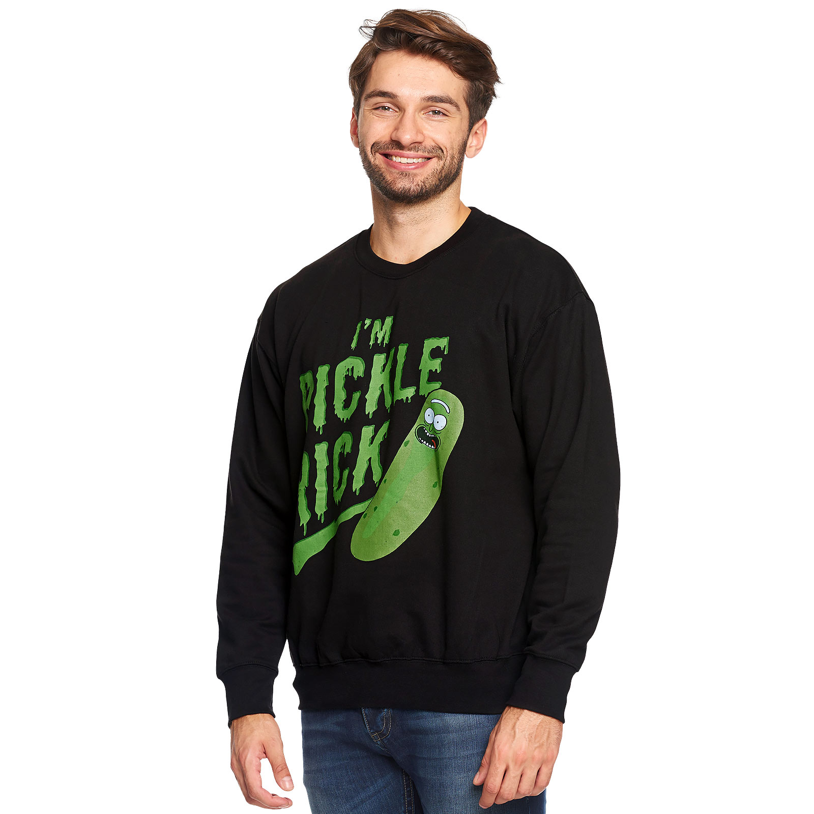 Rick and Morty - I'm Pickle Rick Sweater Black