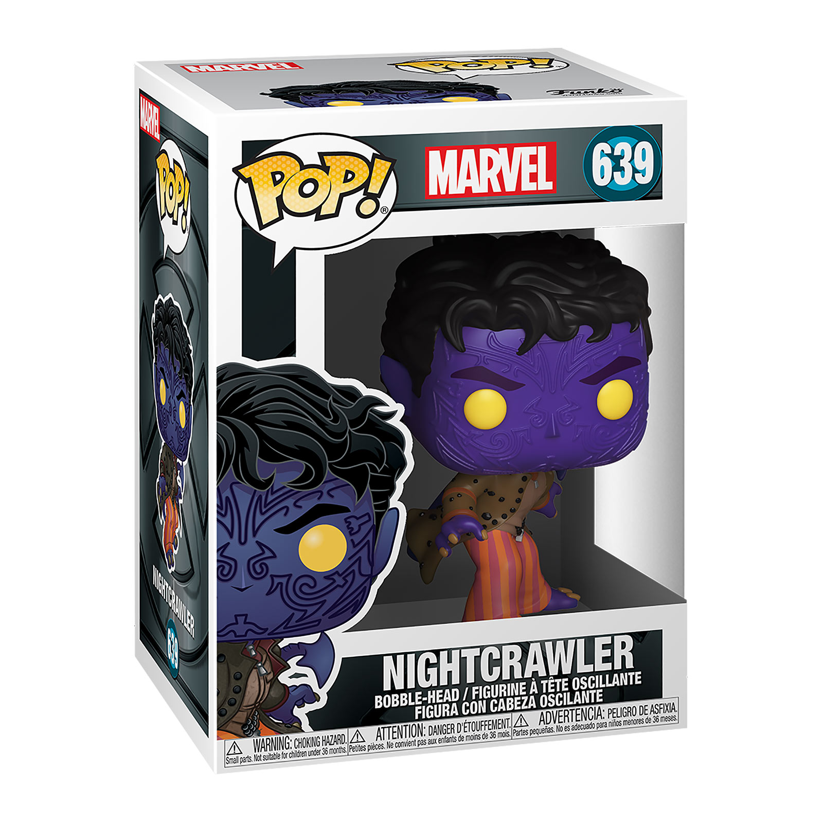 X-Men - Nightcrawler Figurine Funko Pop à tête branlante