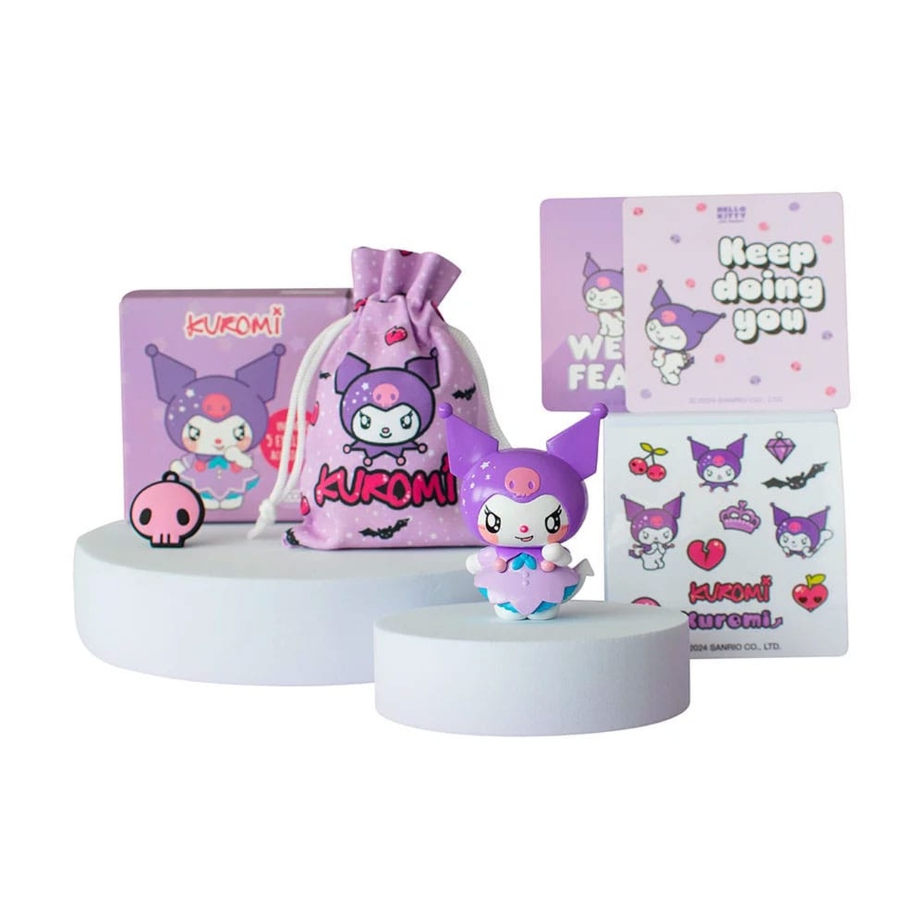 Hello Kitty and Friends figurka mini Kuromi 6 cm