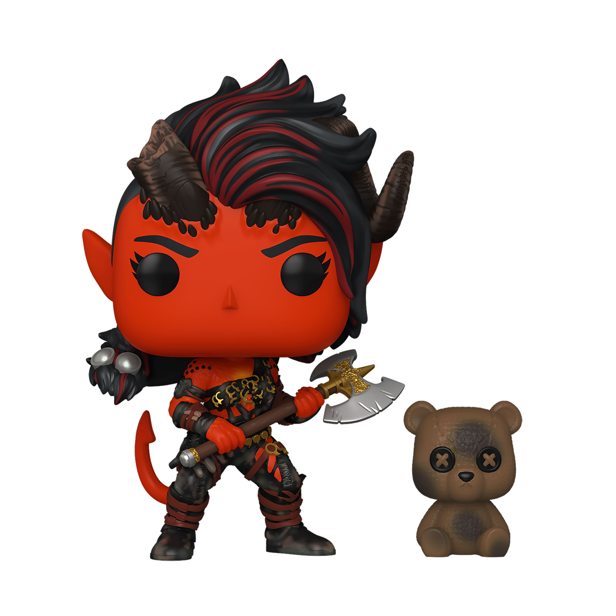 Baldur's Gate - Karlach mit Clive Funko Pop Figur