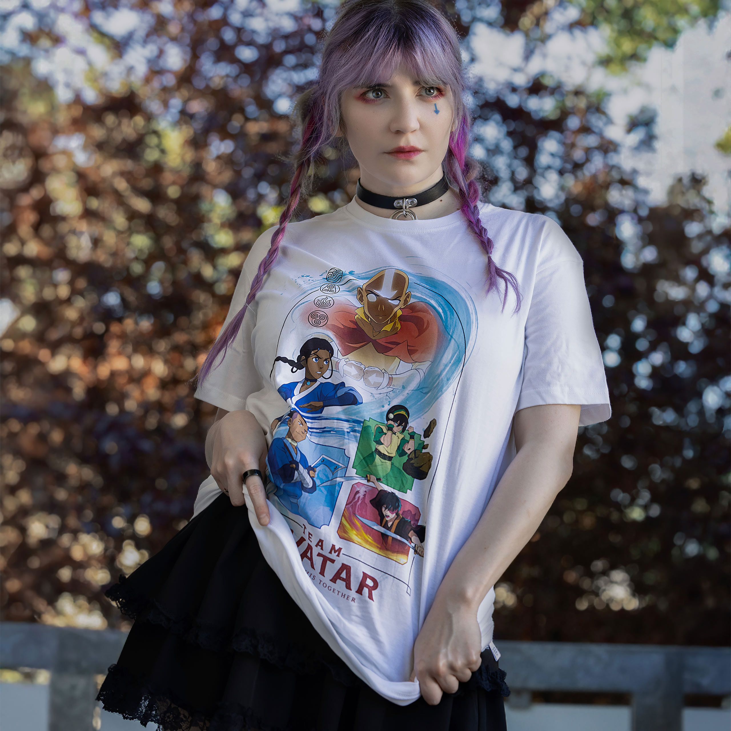 Team Avatar T-shirt wit
