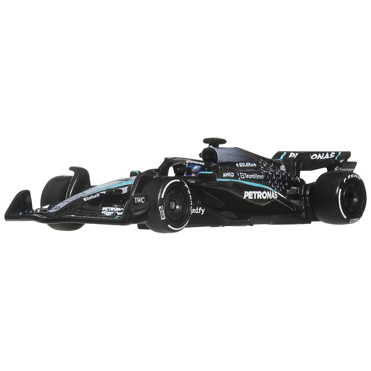 Formule 1 Hot Wheels véhicule Premium moulé sous pression 1:64 Équipe Mercedes Benz : Pilote 1