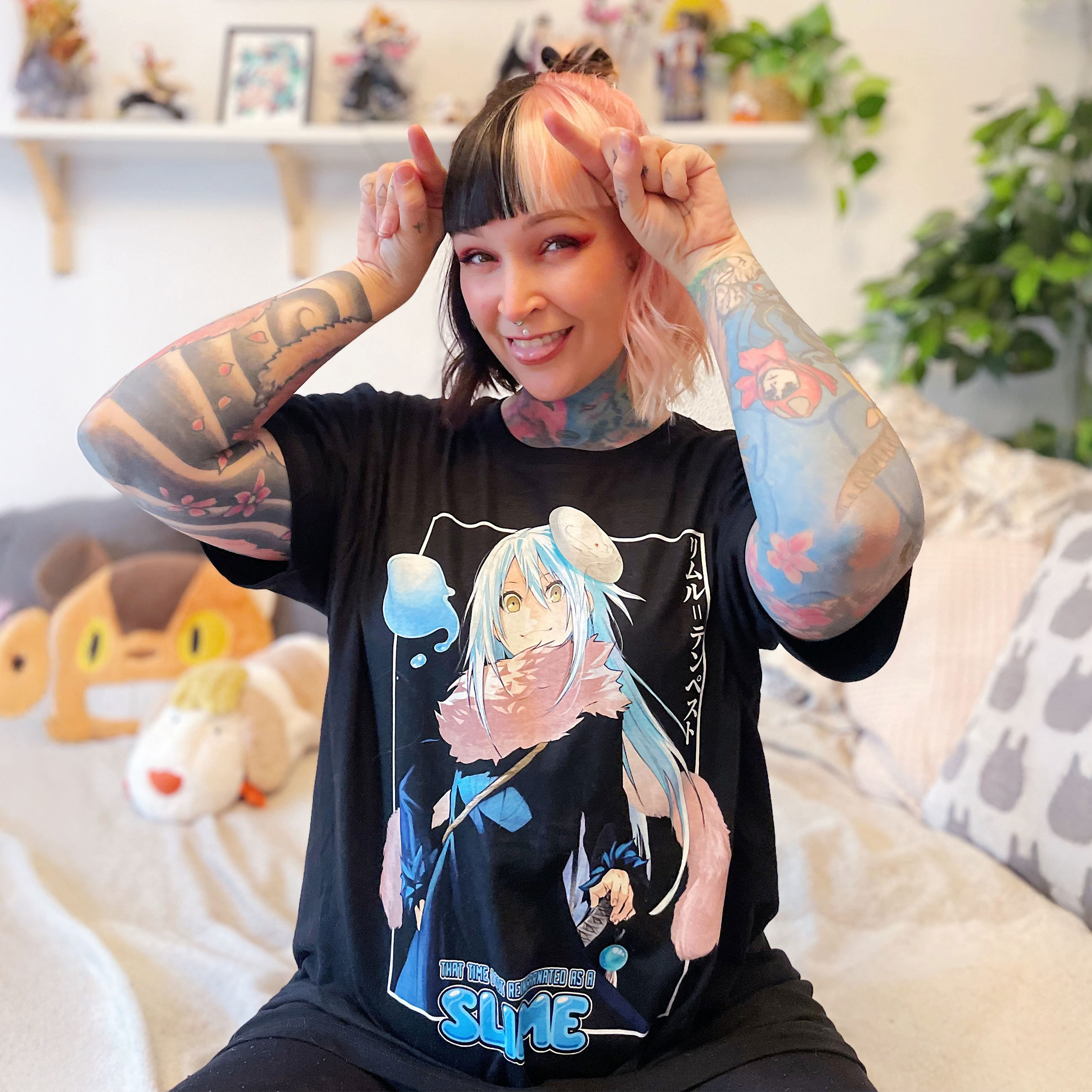 TenSura - Rimuru Poster T-Shirt schwarz