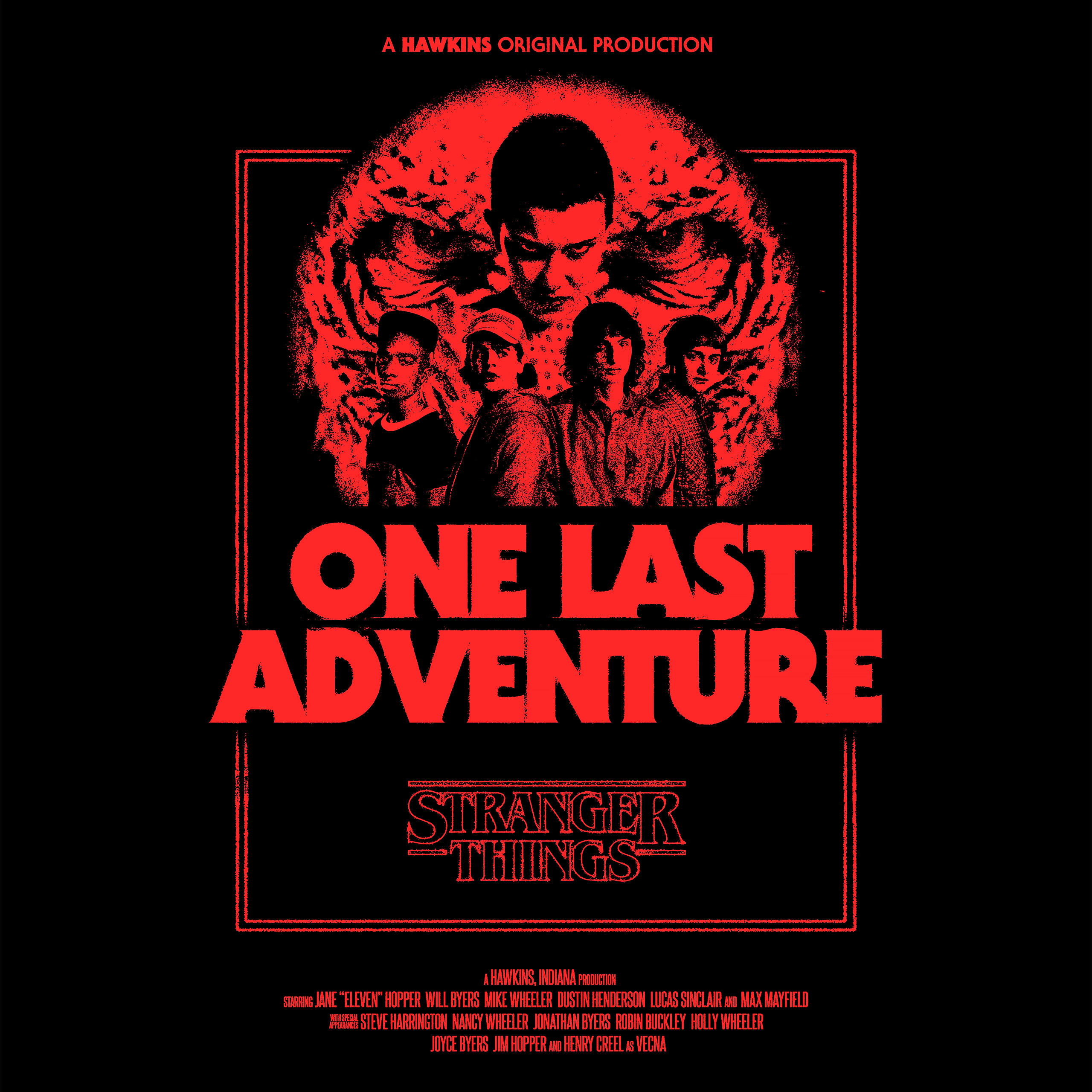 Stranger Things - One Last Adventure T-shirt