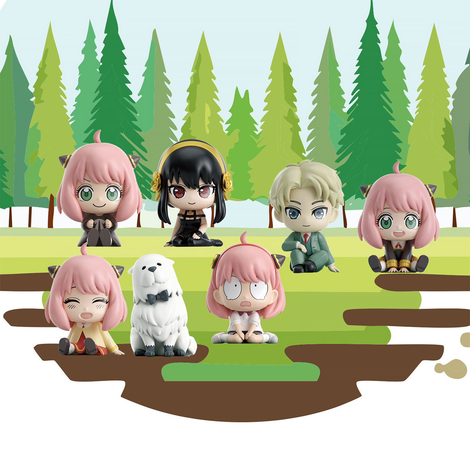 Spy x Family - Sitting Series Mystery-figuur