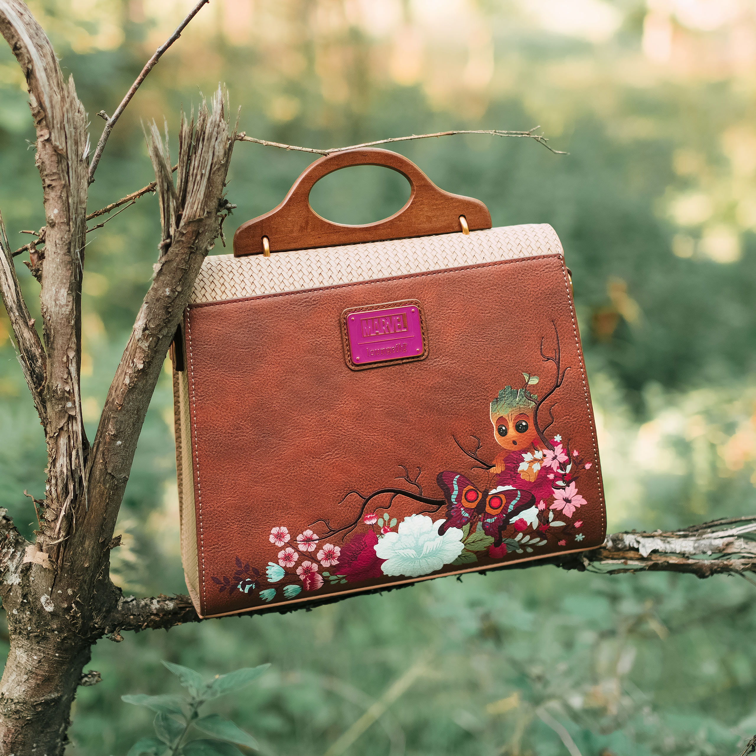 Guardians of the Galaxy - Borsa a Tracolla Floreale di Groot