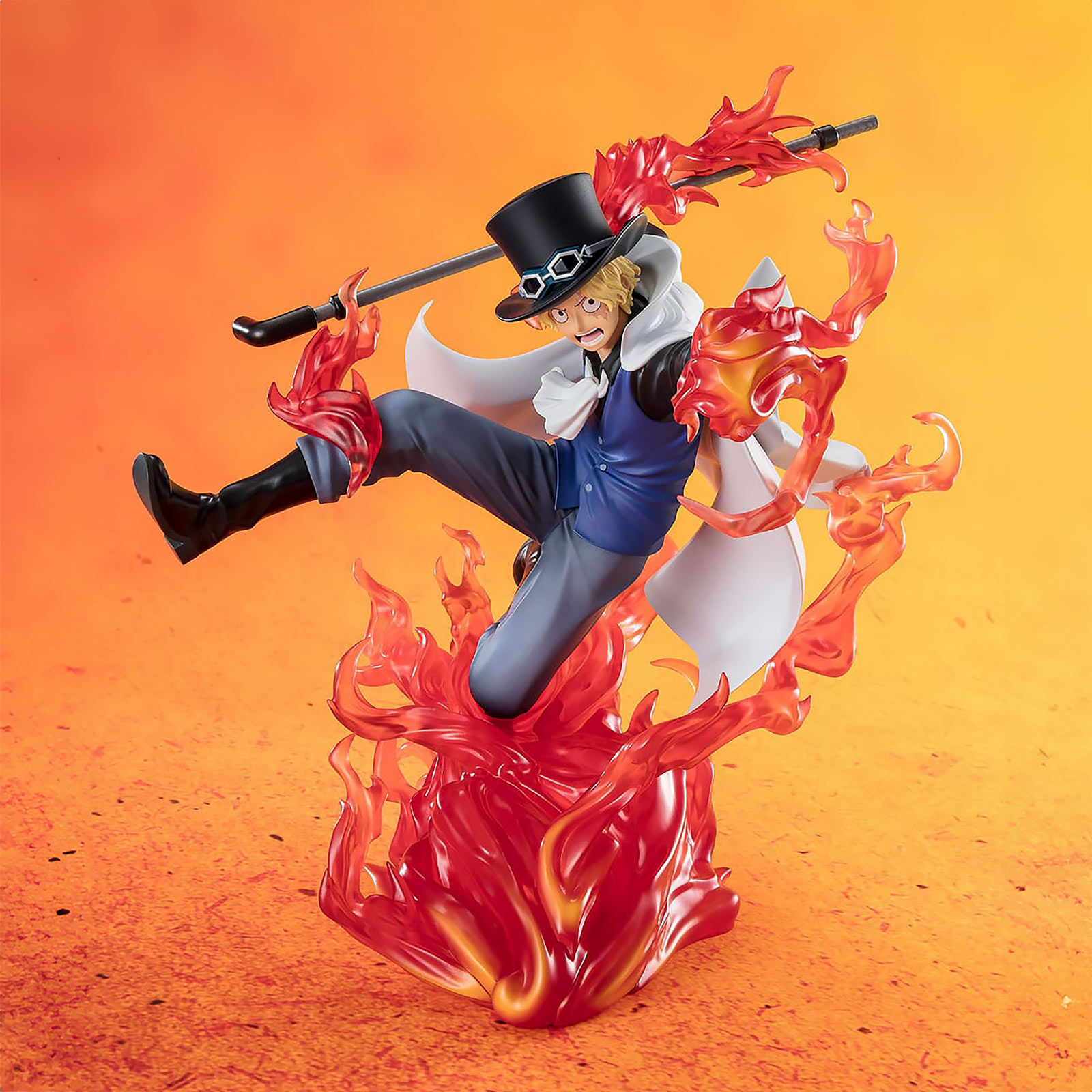 One Piece - Sabo Fire Fist Rook Check Statua Extra Battle