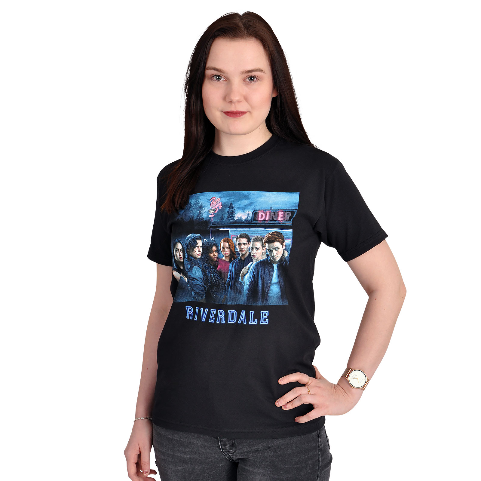 Riverdale - T-shirt de couverture de saison noir
