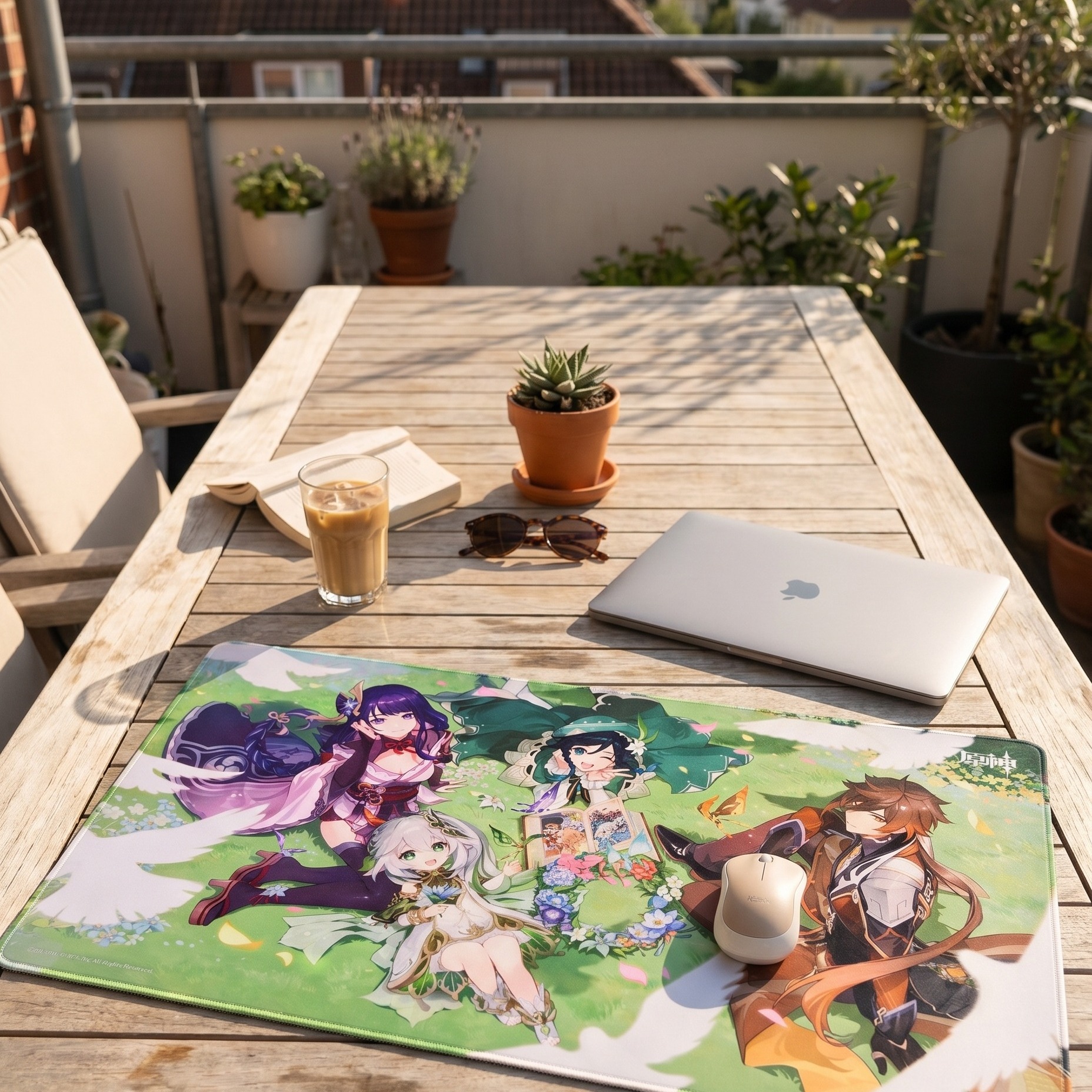 Genshin Impact - 2e verjaardag illustratie muismat