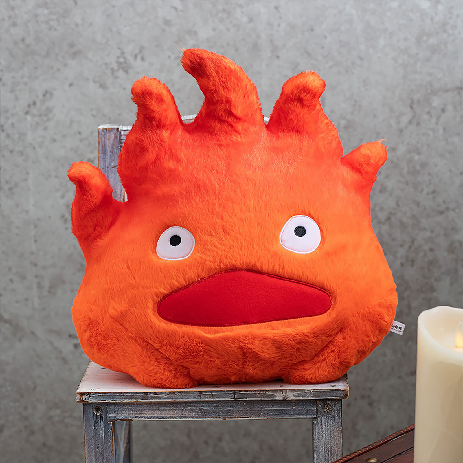 El castillo ambulante - Figura de peluche Calcifer 34cm