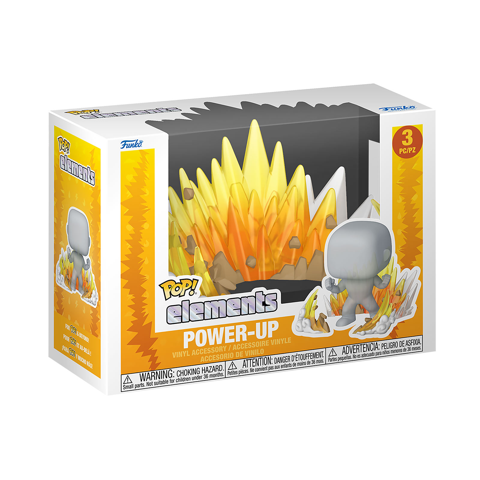 Elements - Power Up Yellow diorama figura Funko Pop