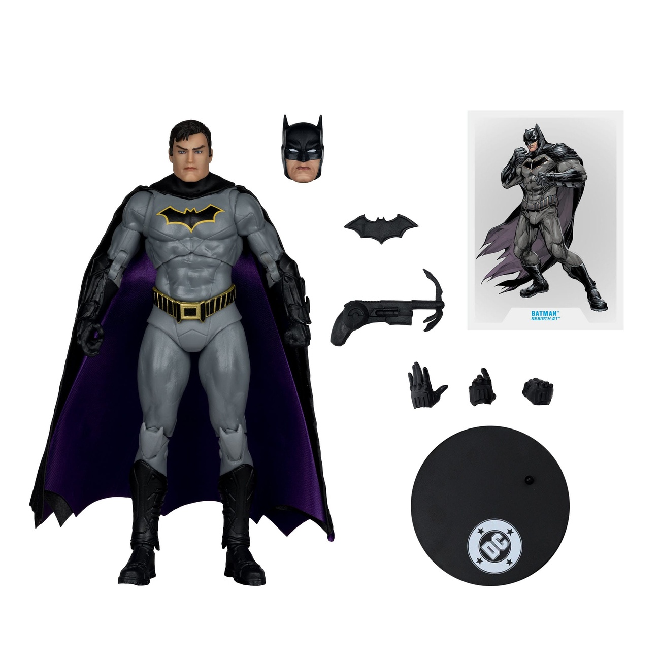 DC Rebirth DC Multiverse Action Figure Batman (Gold Label) 18 cm