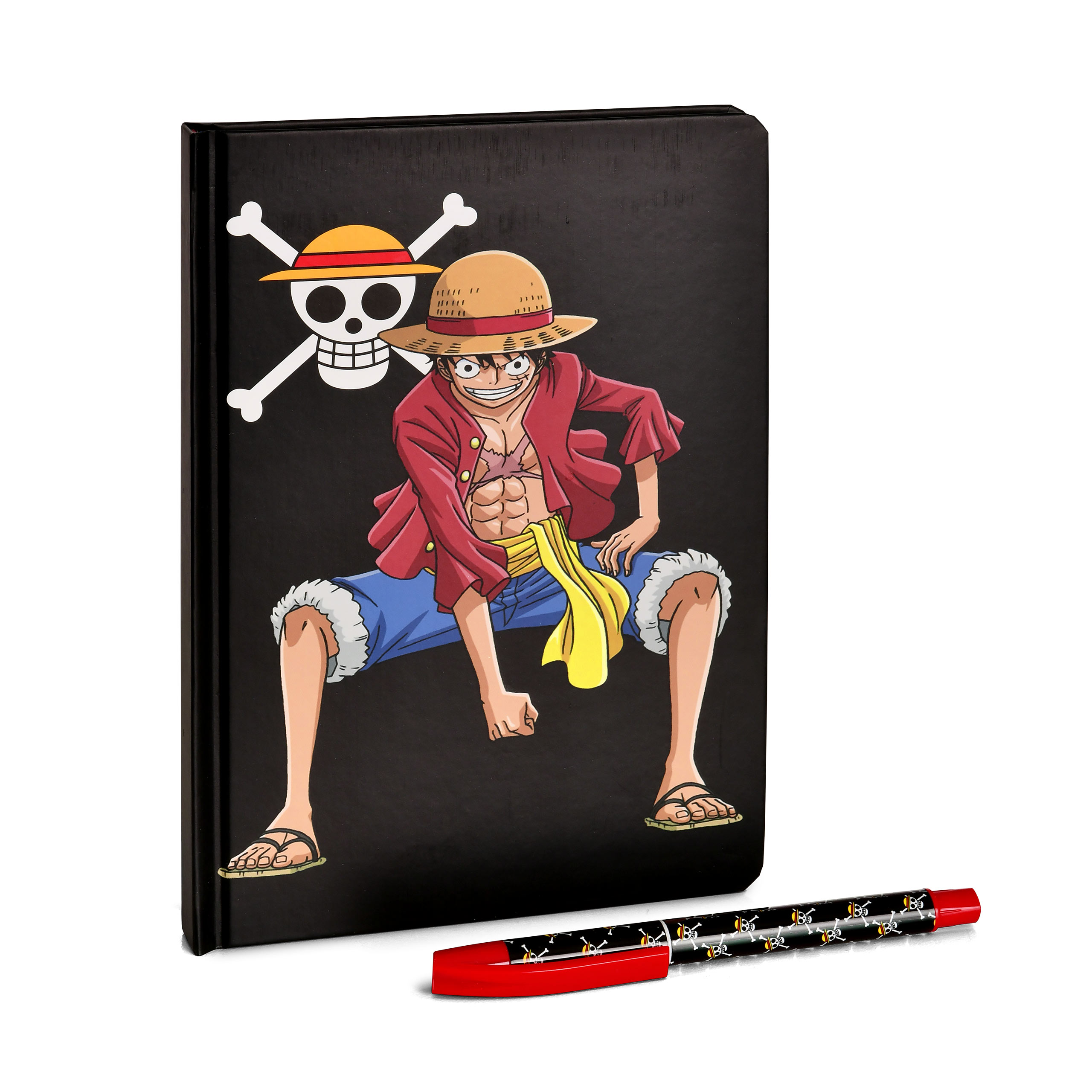 One Piece - Ruffy notitieboekje A5 met pen
