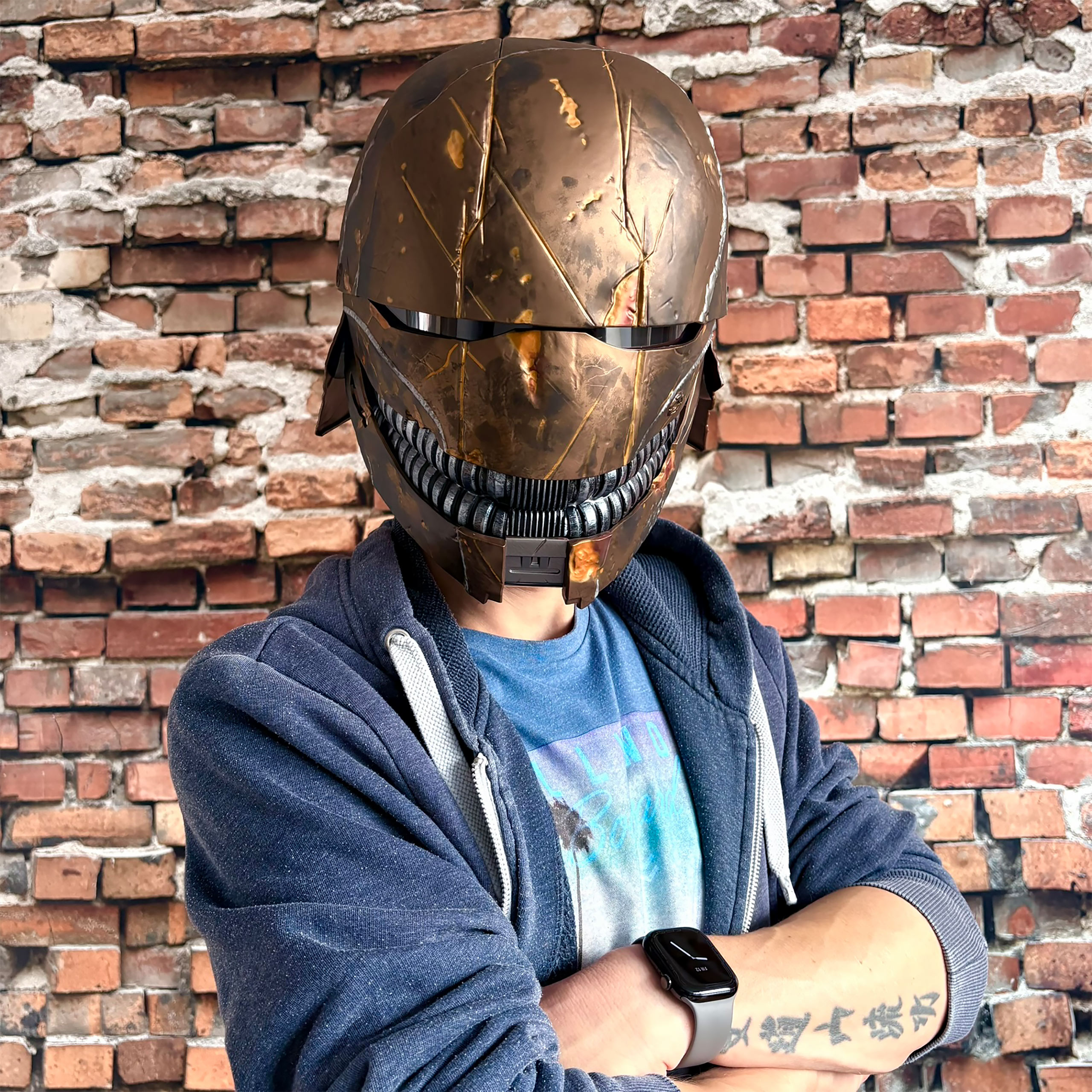 Star Wars The Acolyte - Qimir The Stranger Replica Casco Black Series