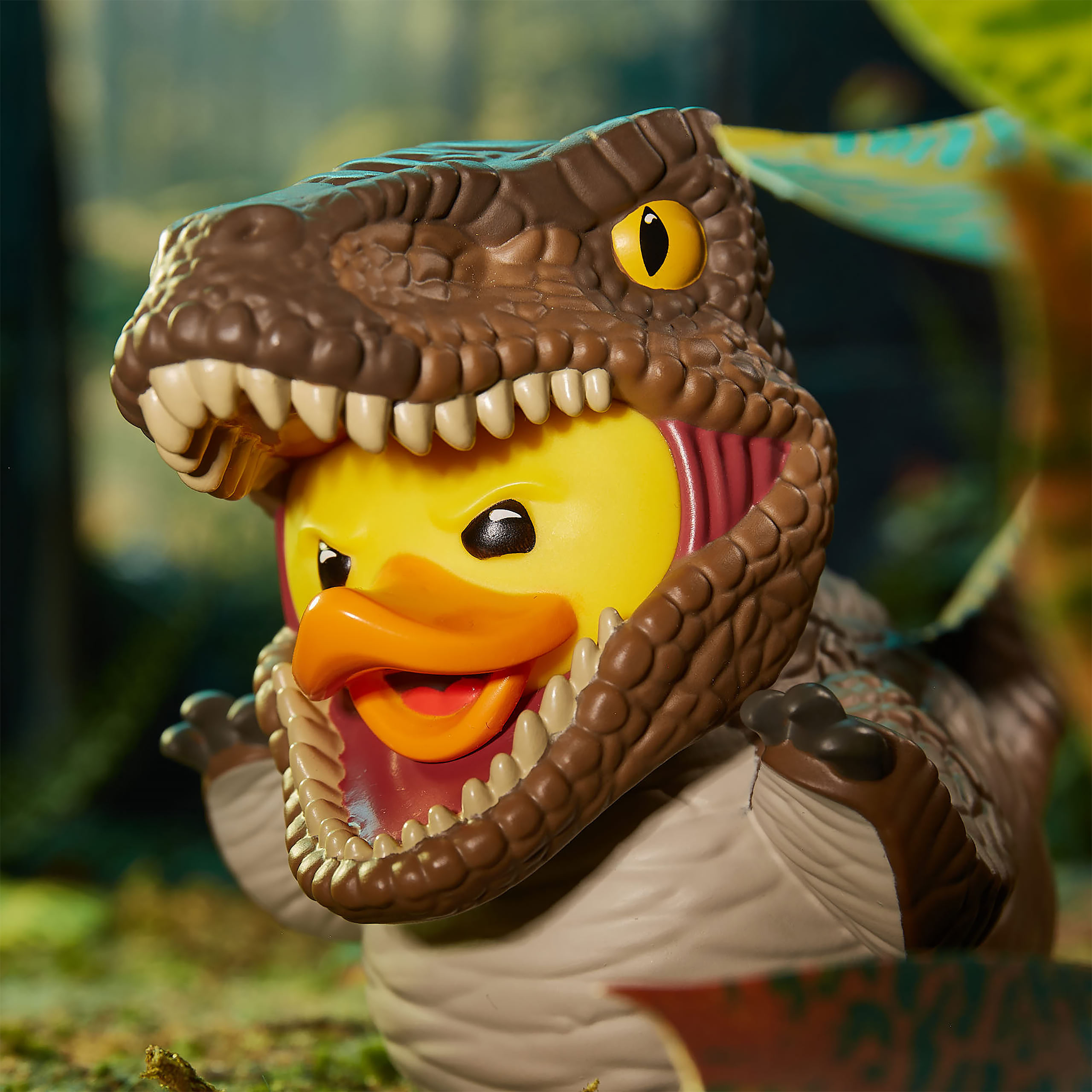 Jurassic Park - Canard décoratif Velociraptor TUBBZ