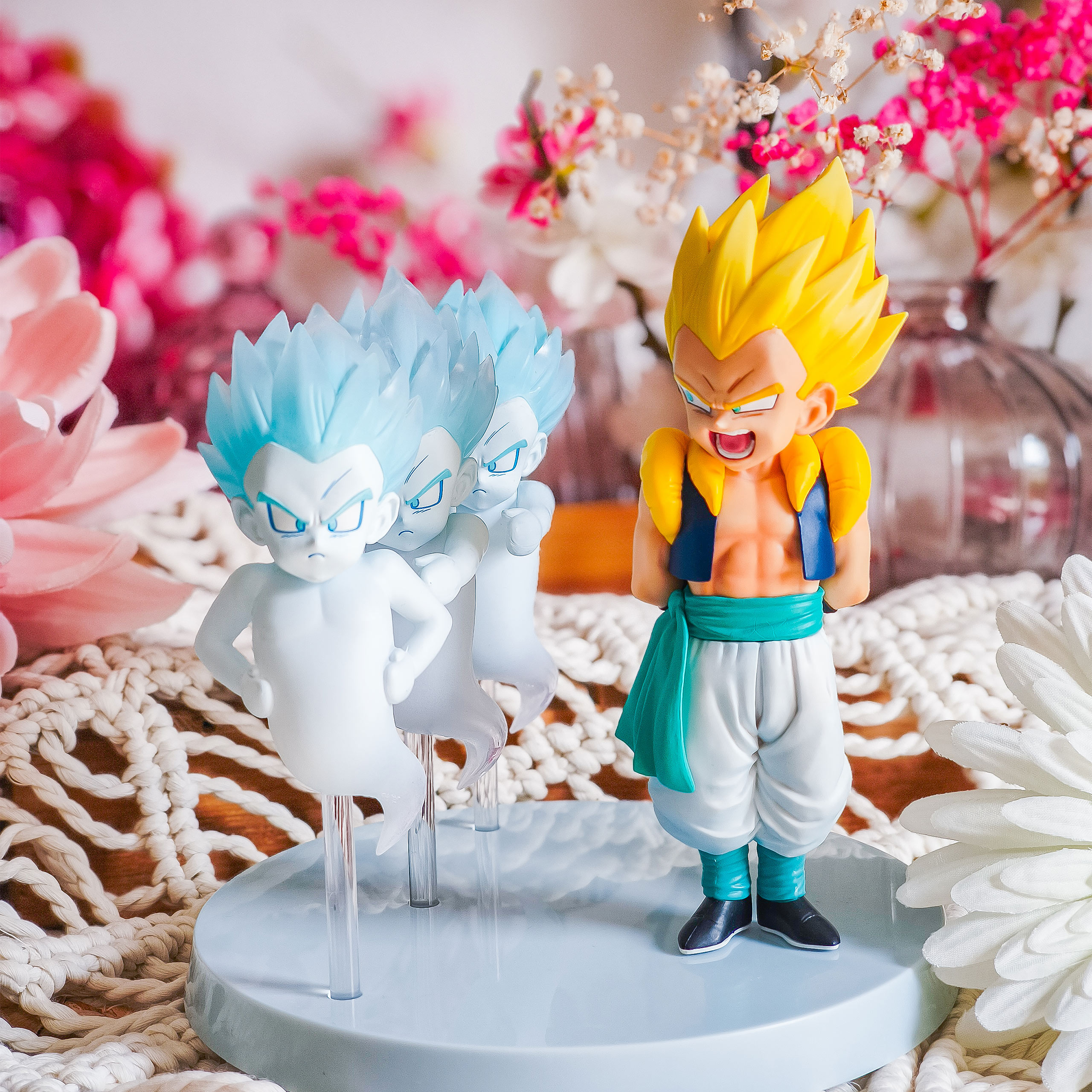 Dragon Ball Z - Super Saiyan Gotenks e fantasma Dragon History II Ichibansho set di figure