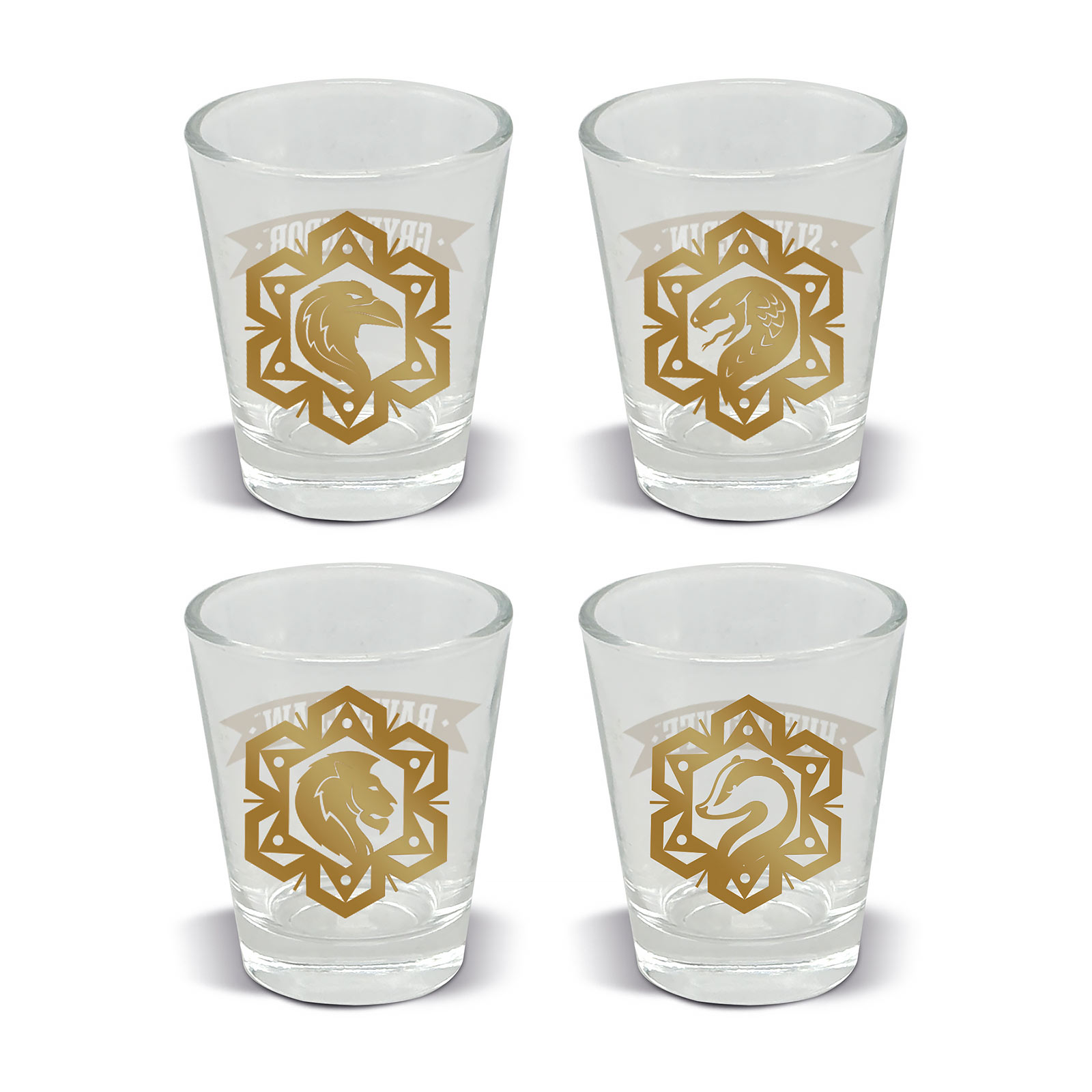 Harry Potter - Magic and Mayhem Set van 4 glazen