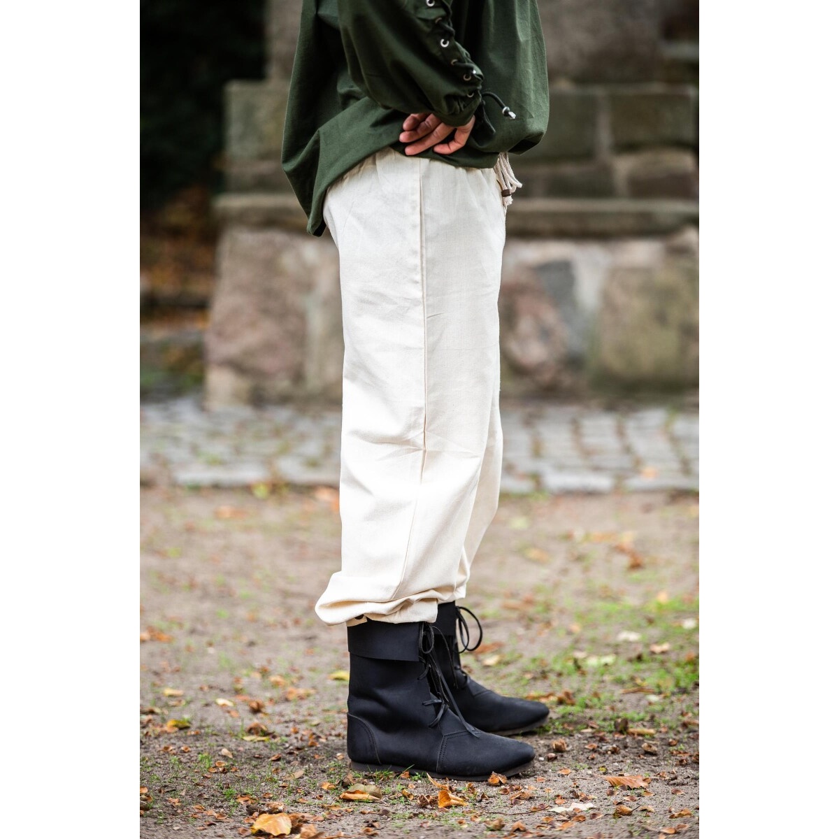 Pantaloni medievali Gerold beige