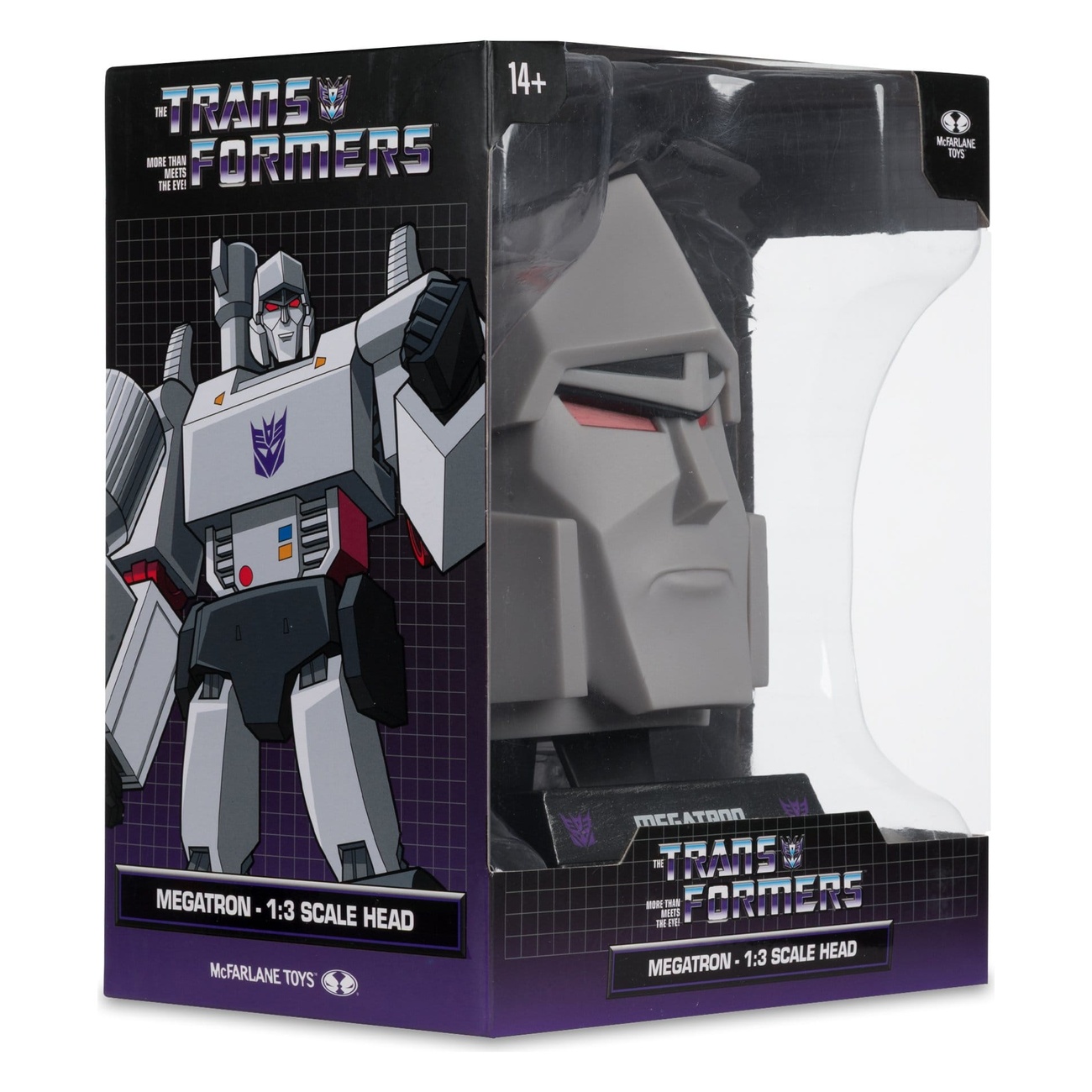 Mini Megatron Transformers Mini Replica Head 1/3 Megatron 18 cm | Elbenwald
