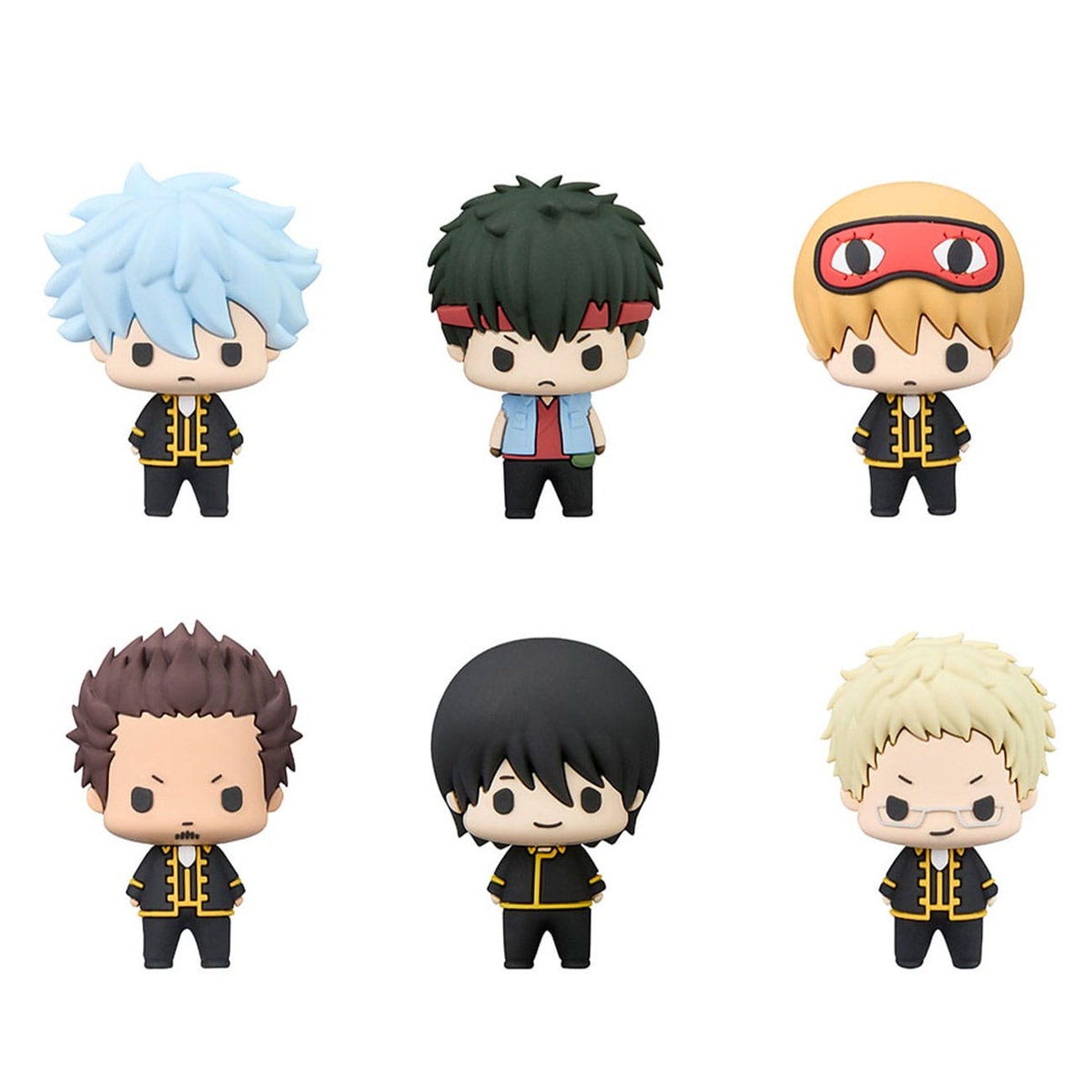 Gintama Chokorin Mascot Series Figurines à collectionner Pack de 6 Vol. 2 5 cm