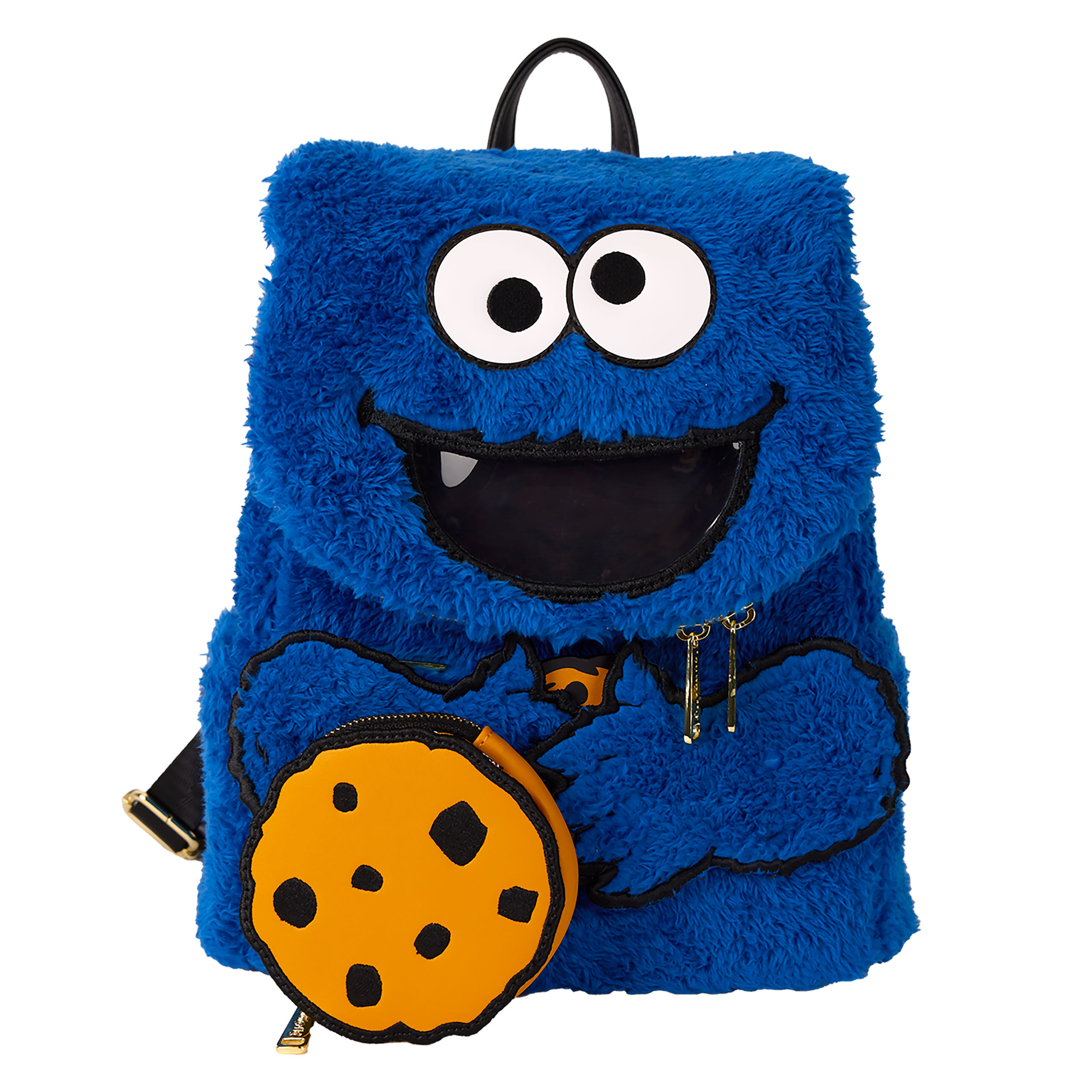 Sesamstraße - Cookie Monster Plüsch Rucksack