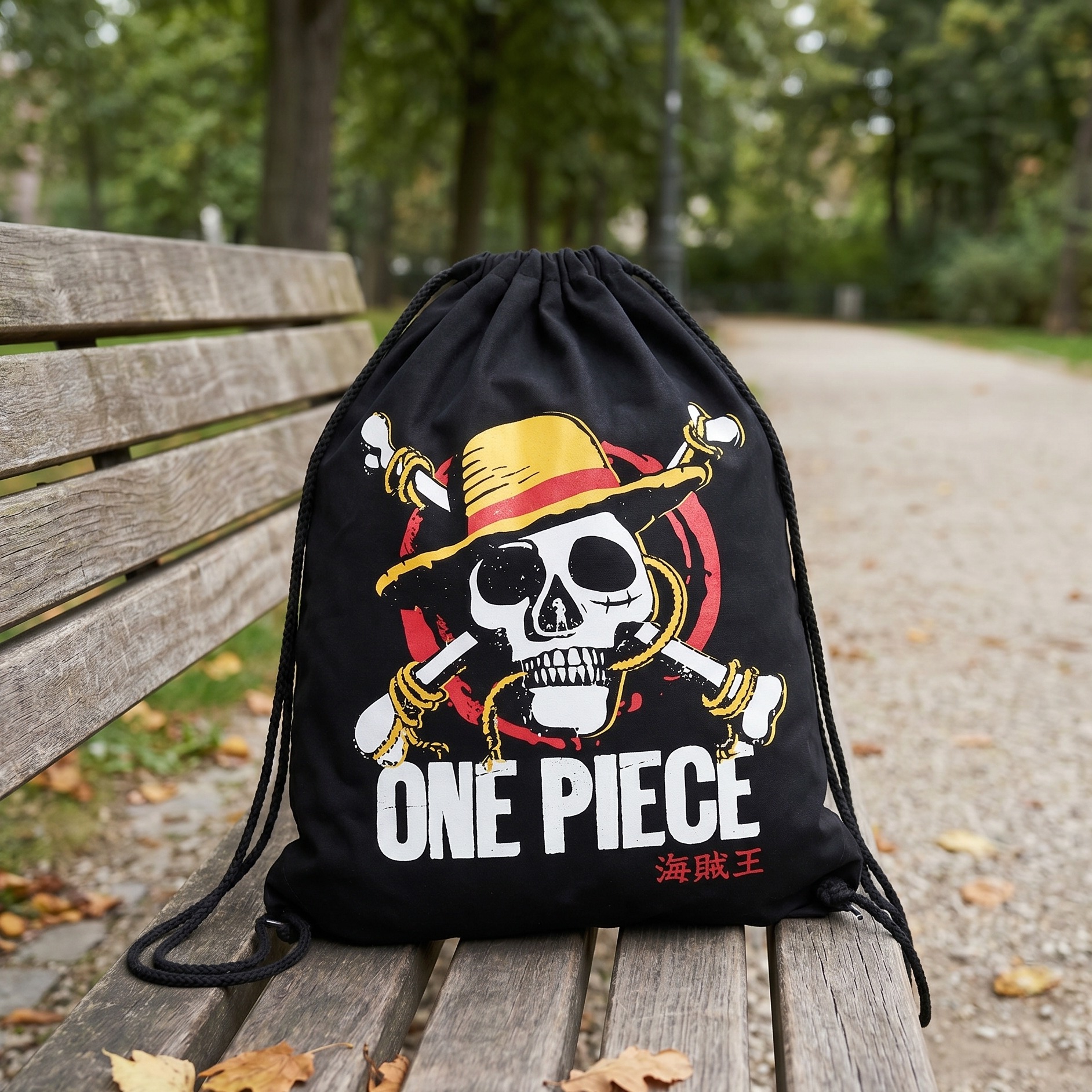 Torba sportowa Skull załogi Słomkowego Kapelusza - One Piece