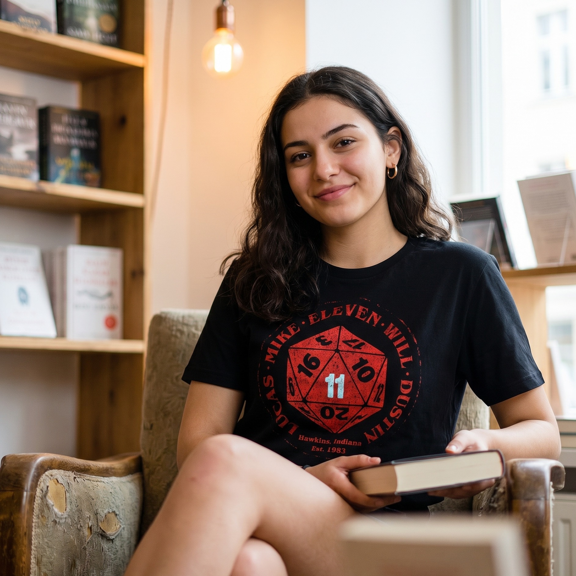 Eleven Dice T-Shirt voor Stranger Things Fans