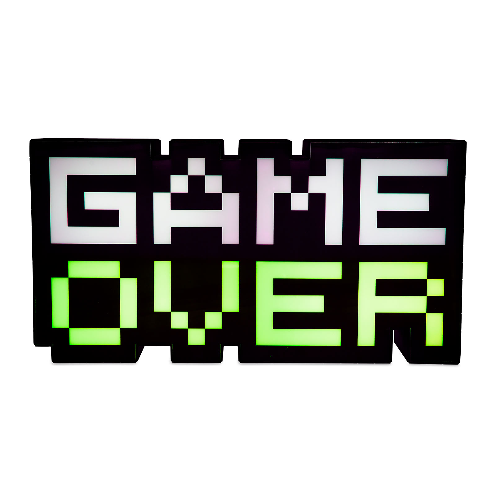 Game Over 8-Bit Retro Tischlampe für Gaming Fans