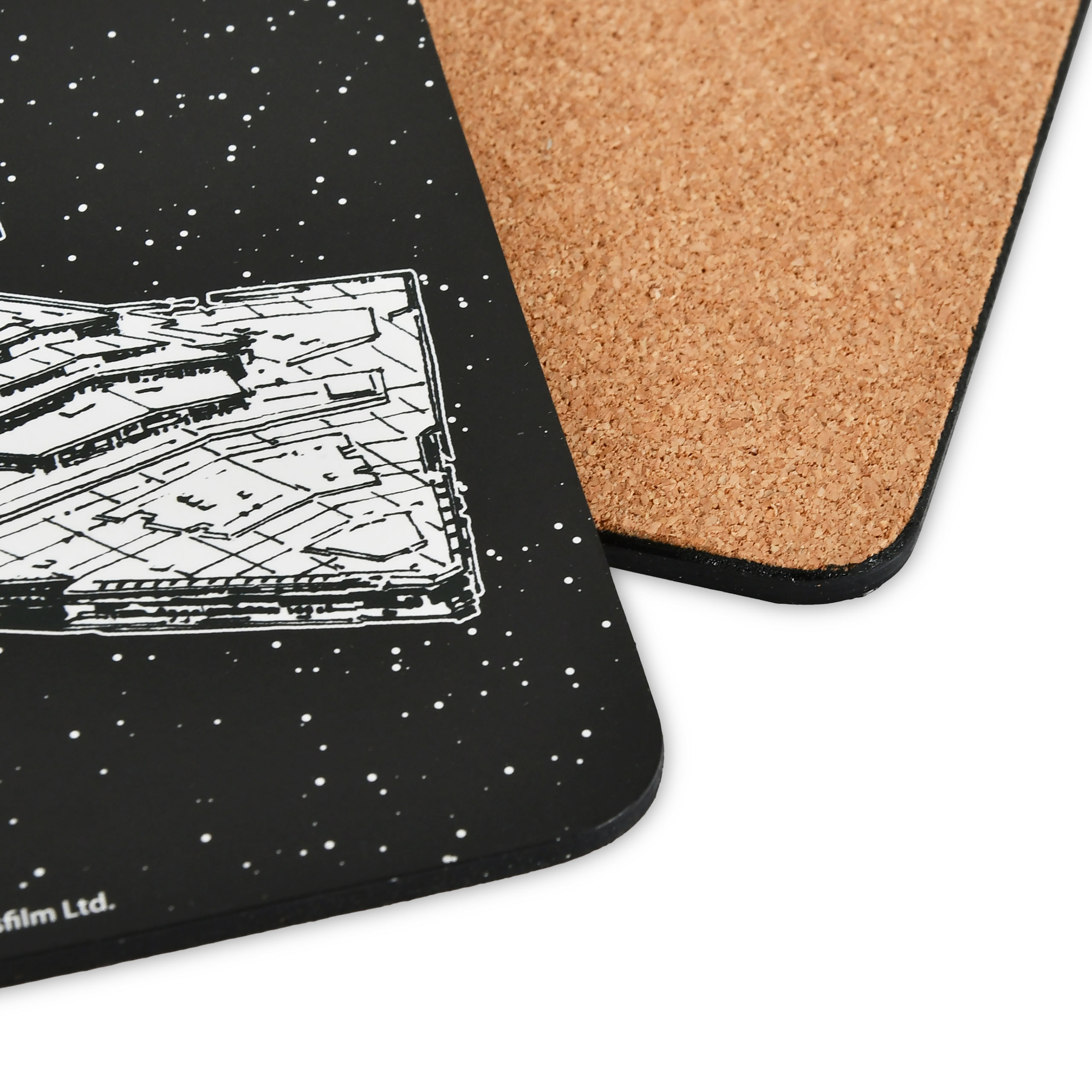 Star Wars - Set di sottobicchieri Astronavi