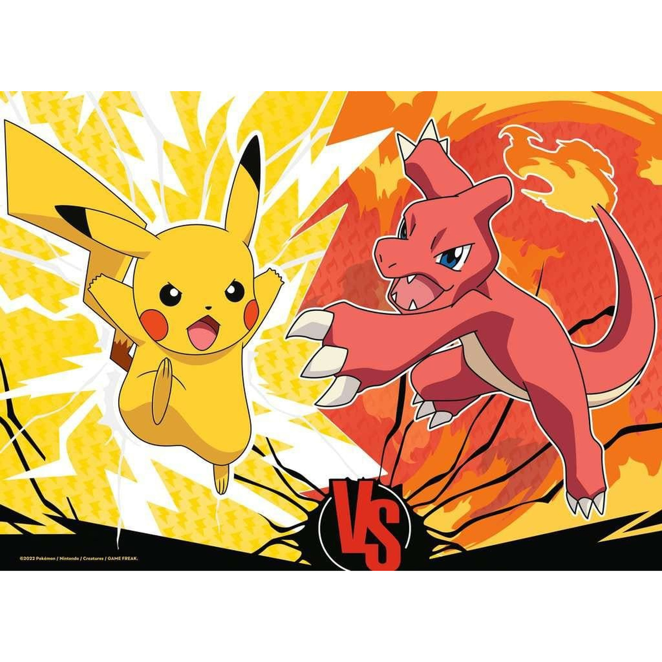 Pokémon Puzzles 4-Pack Pokémon Buddies (4x100 Pieces)