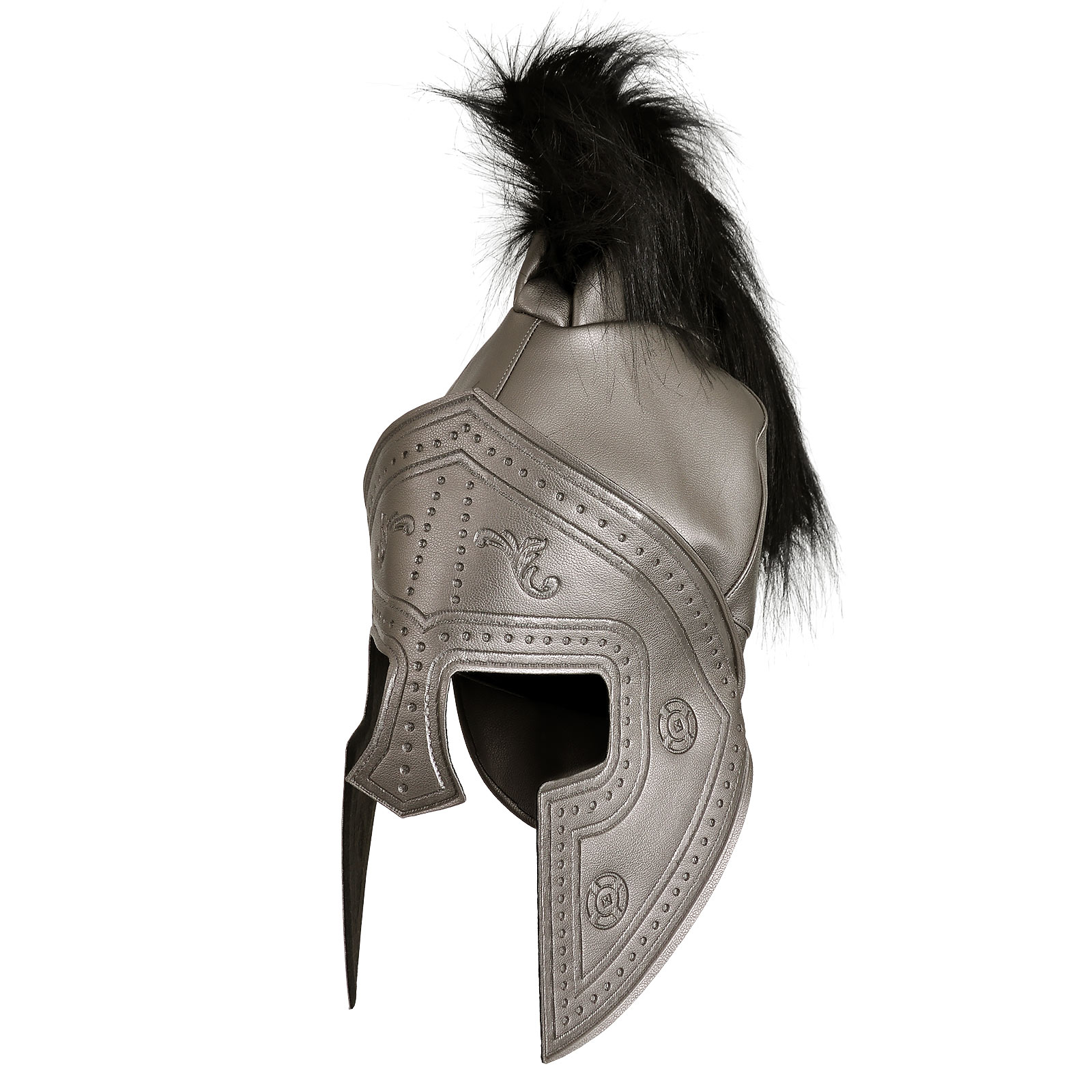 Casque de chevalier avec crête - accessoire de costume
