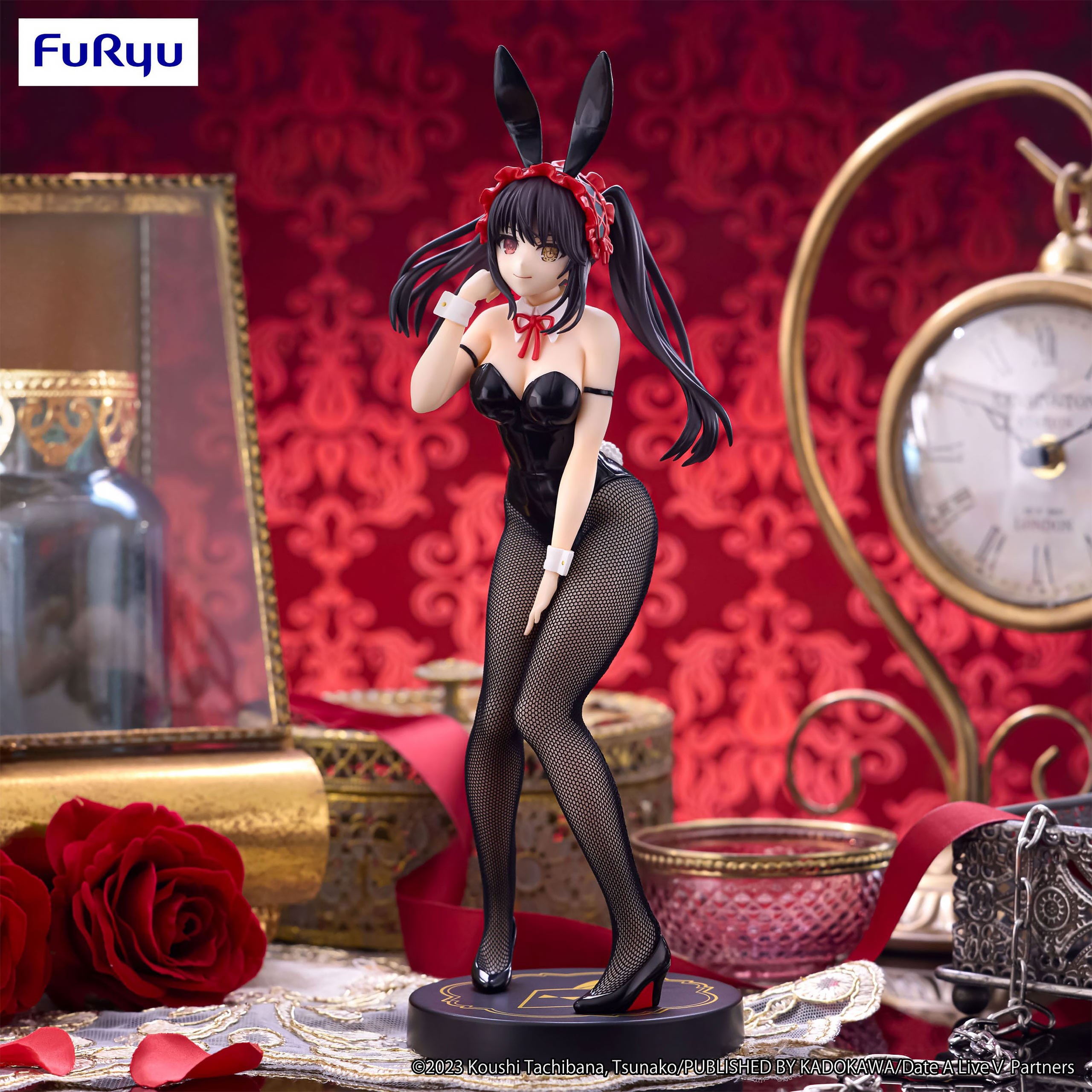 Date A Live - Kurumi Tokisaki BiCute Bunnies Figur Black Color Version