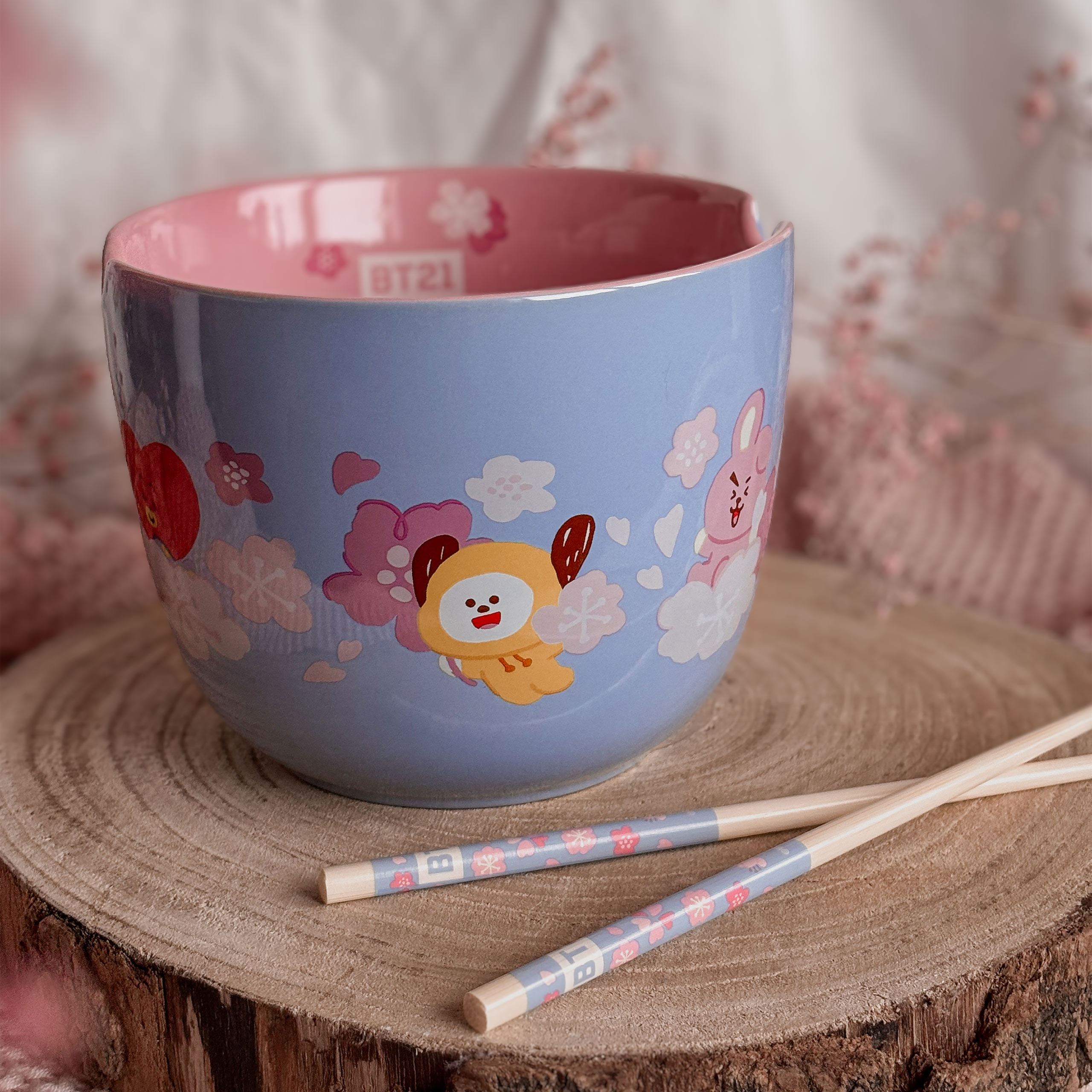 BT21 - Characters Ramen Schale mit Ess-Stäbchen