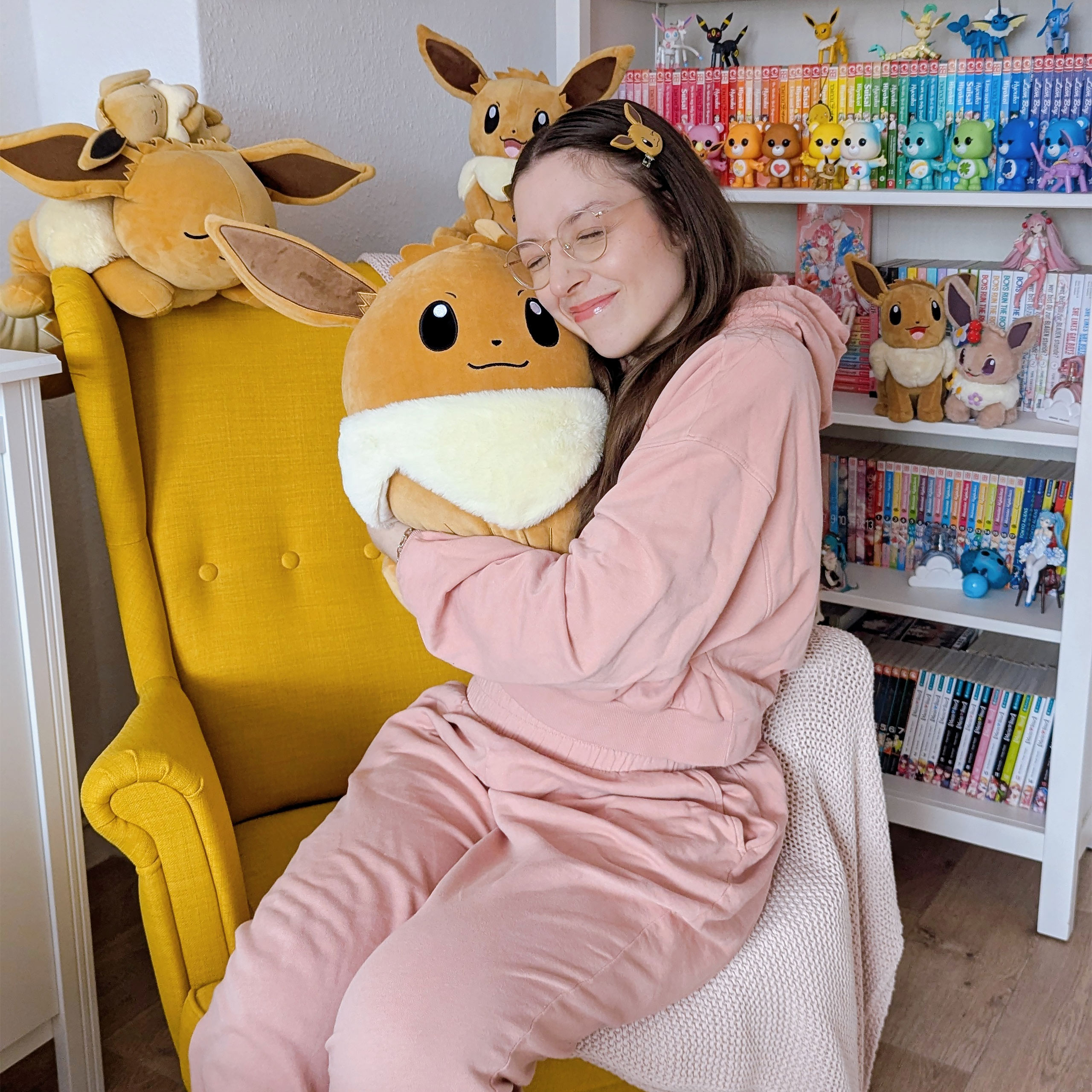 Evoli Squishmallows Plüsch Figur - Pokemon