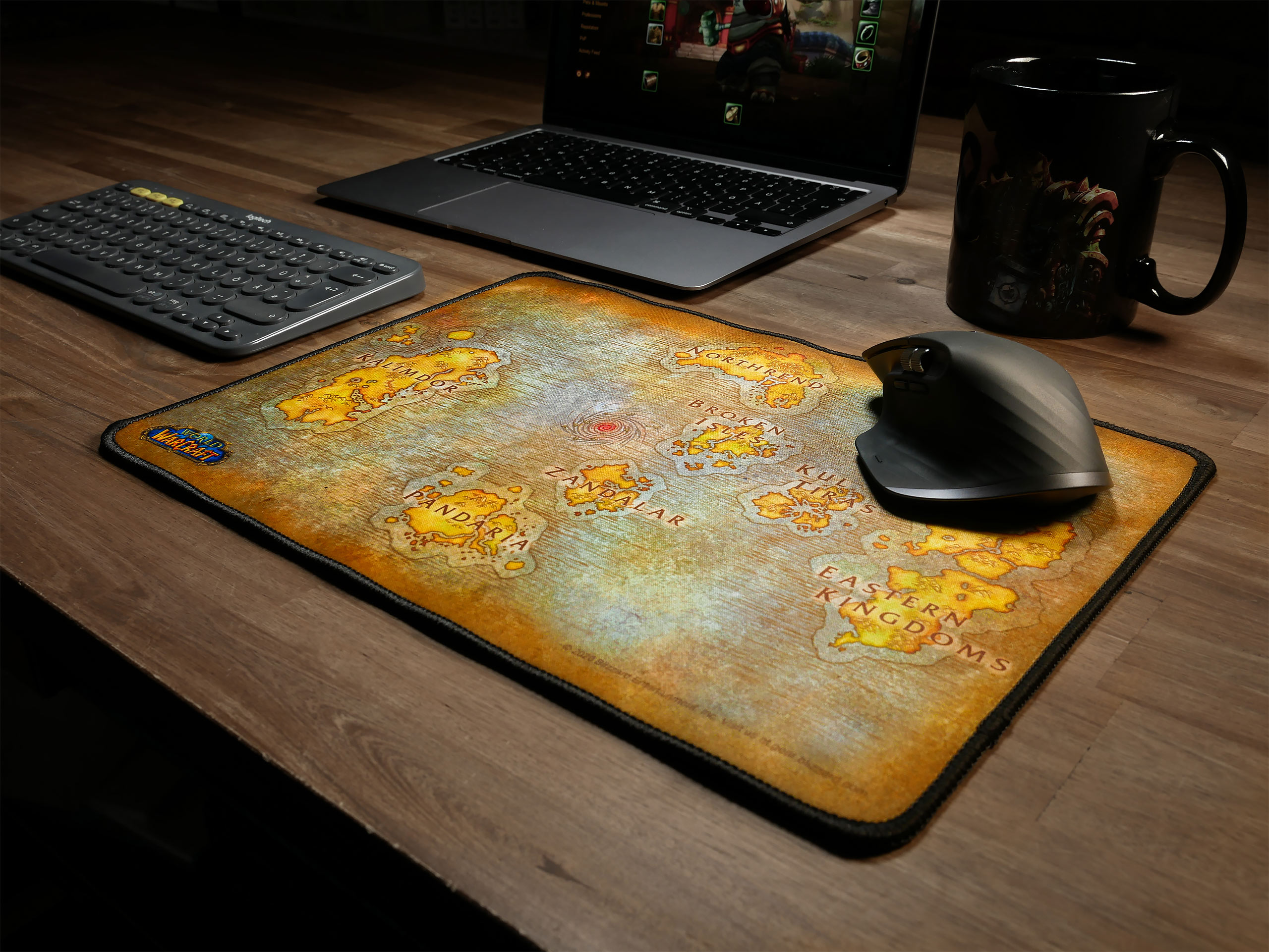 World of Warcraft - Tapis de souris Carte