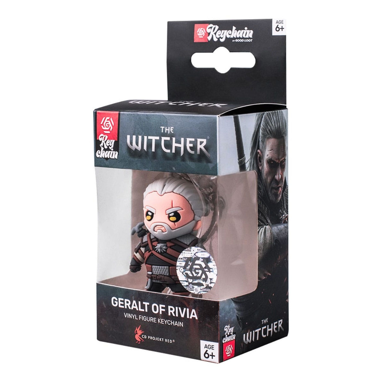 The Witcher III: Wild Hunt Portachiavi in vinile Geralt di Rivia