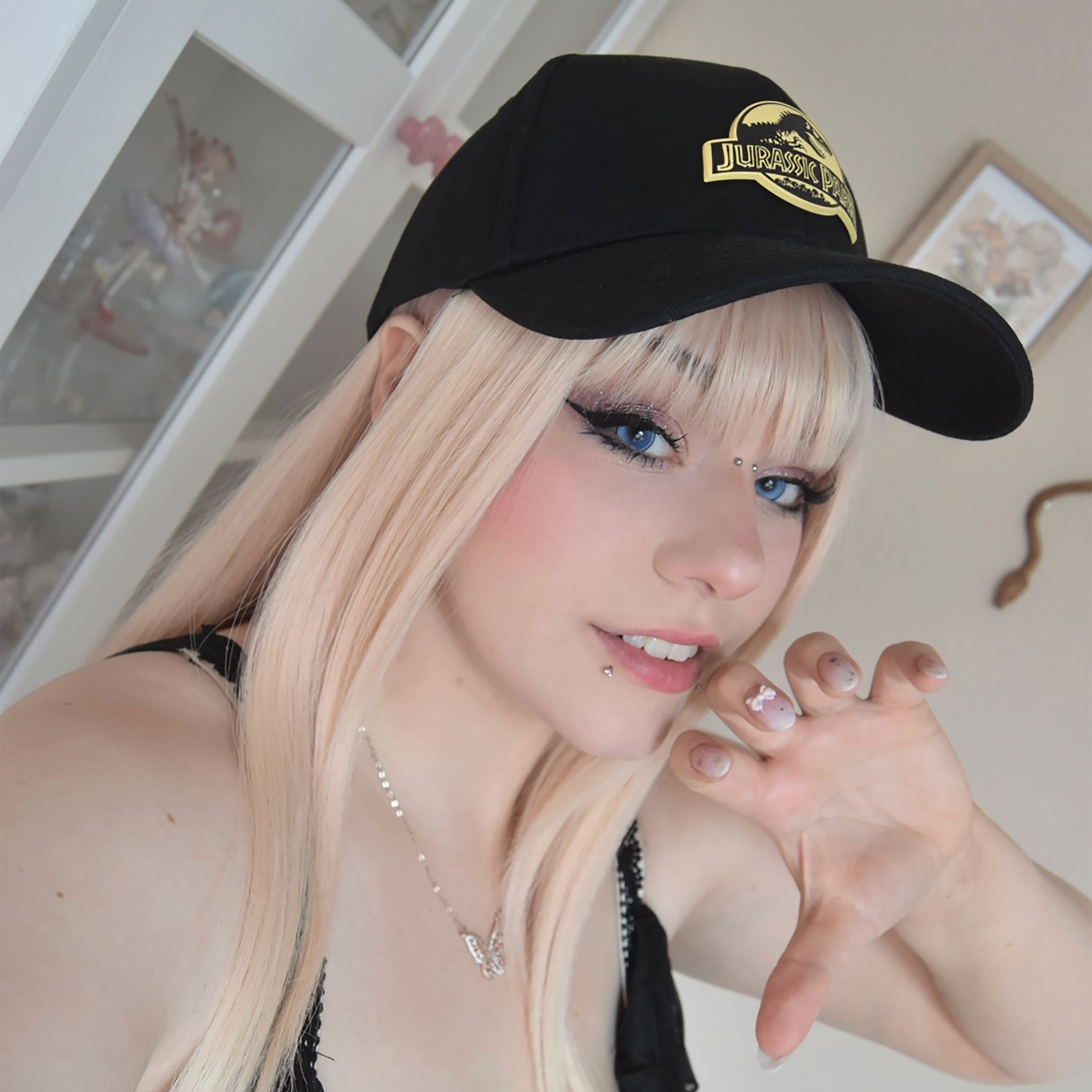 Jurassic Park - Metall Logo Basecap