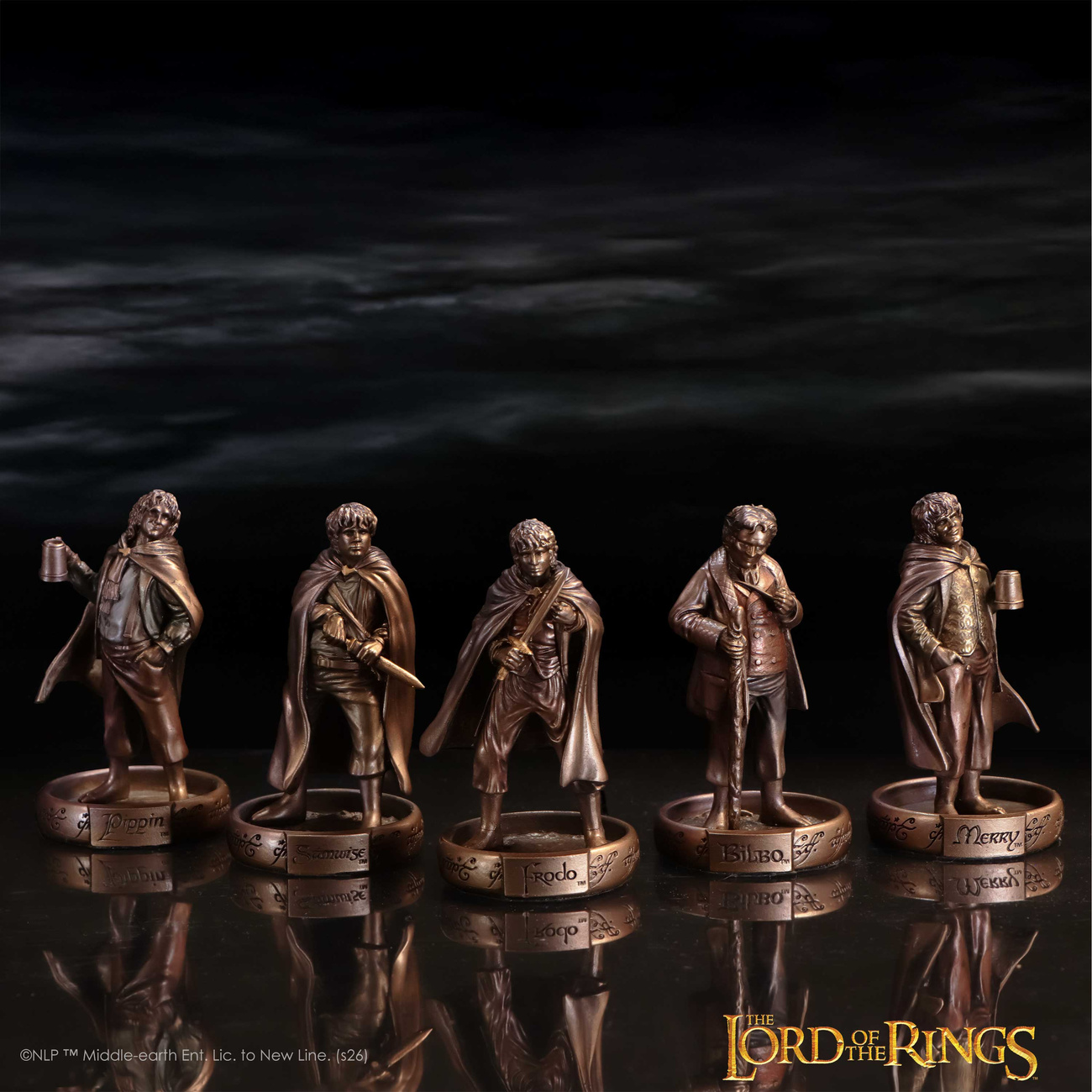 Der Herr der Ringe - Die Gefährten Sammelfiguren 5er Set