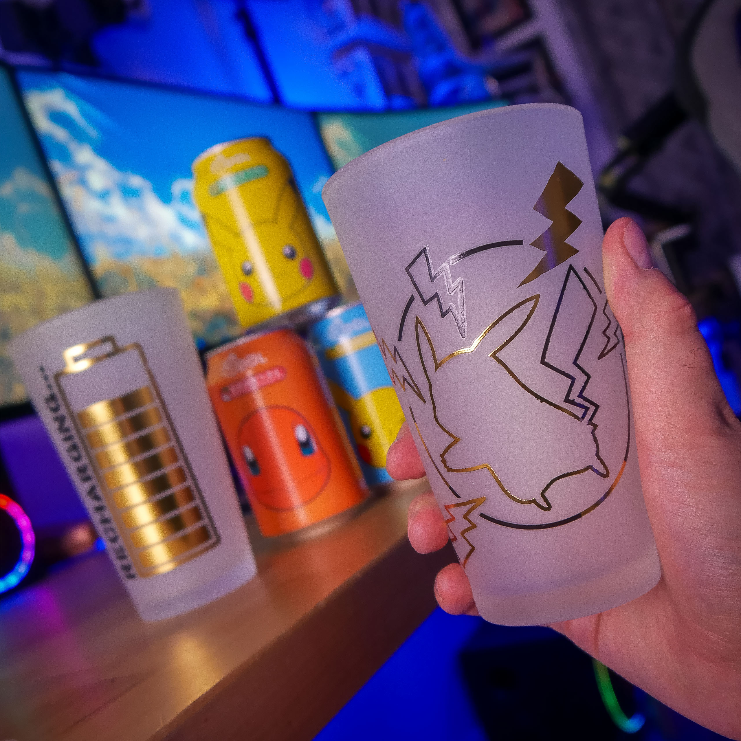 Pokemon - Juego de Vasos Thunderstruck (2 piezas)