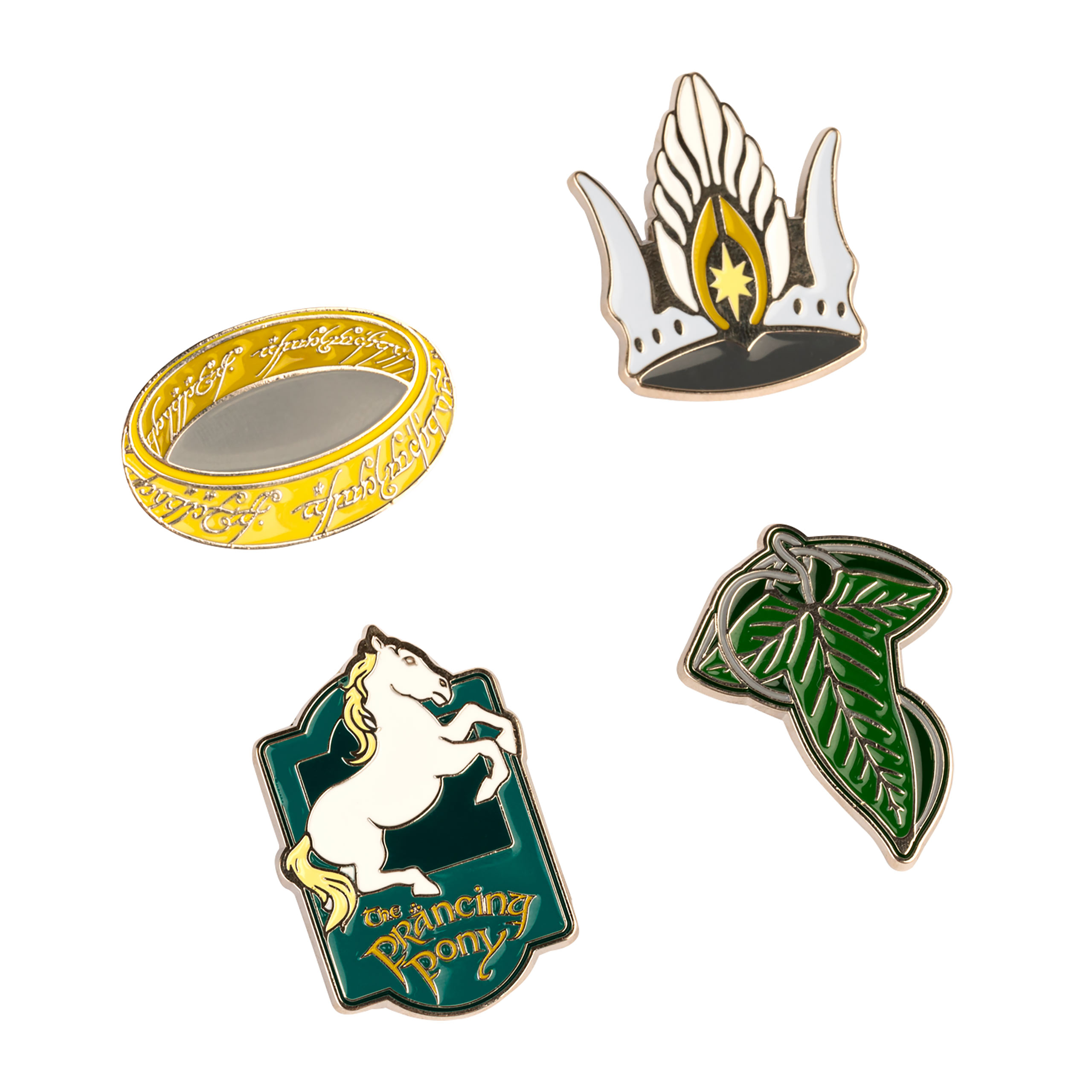 Heer der Ringen - Symbolen Pins 4-delige Set