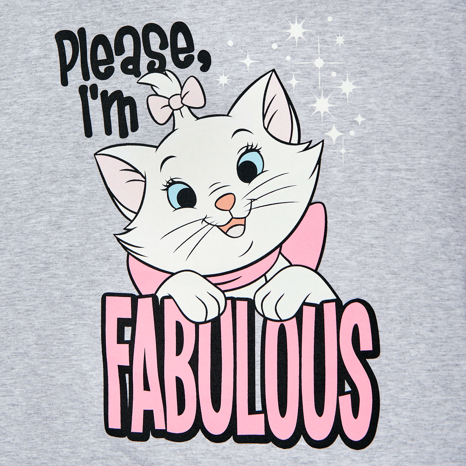 Aristocats - Marie Fabulous Dames T-Shirt Grijs