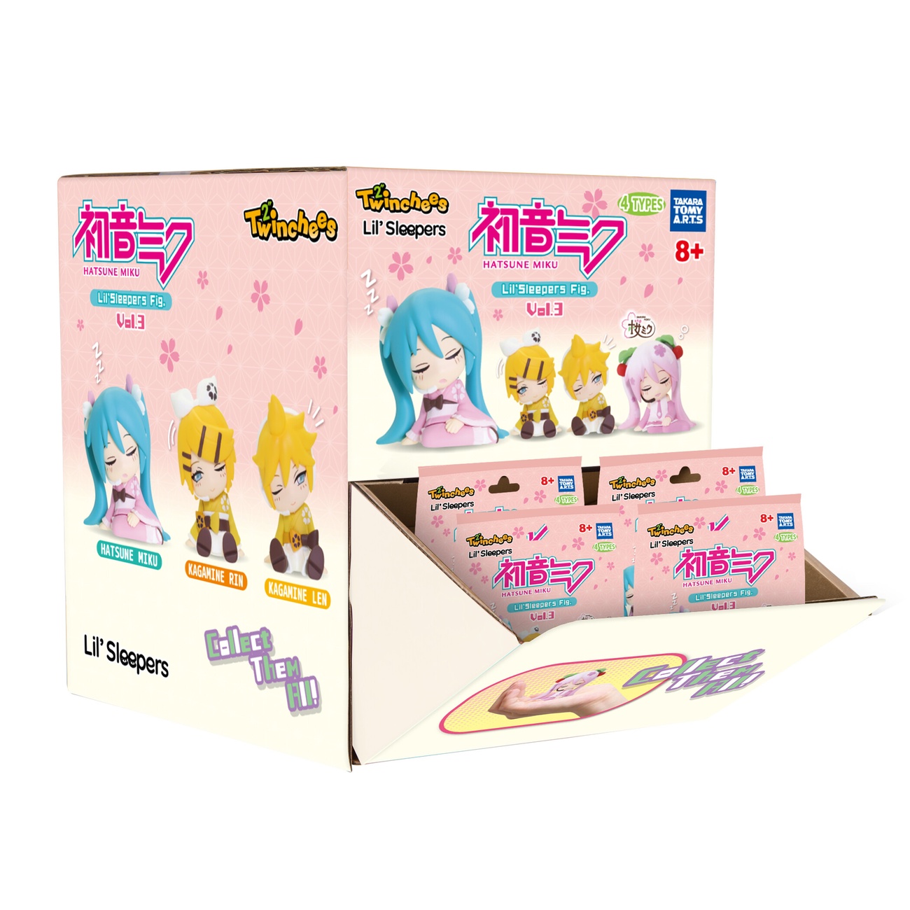 Hatsune Miku - Figura misteriosa Twinchees Lil’ Sleepers Wave 3