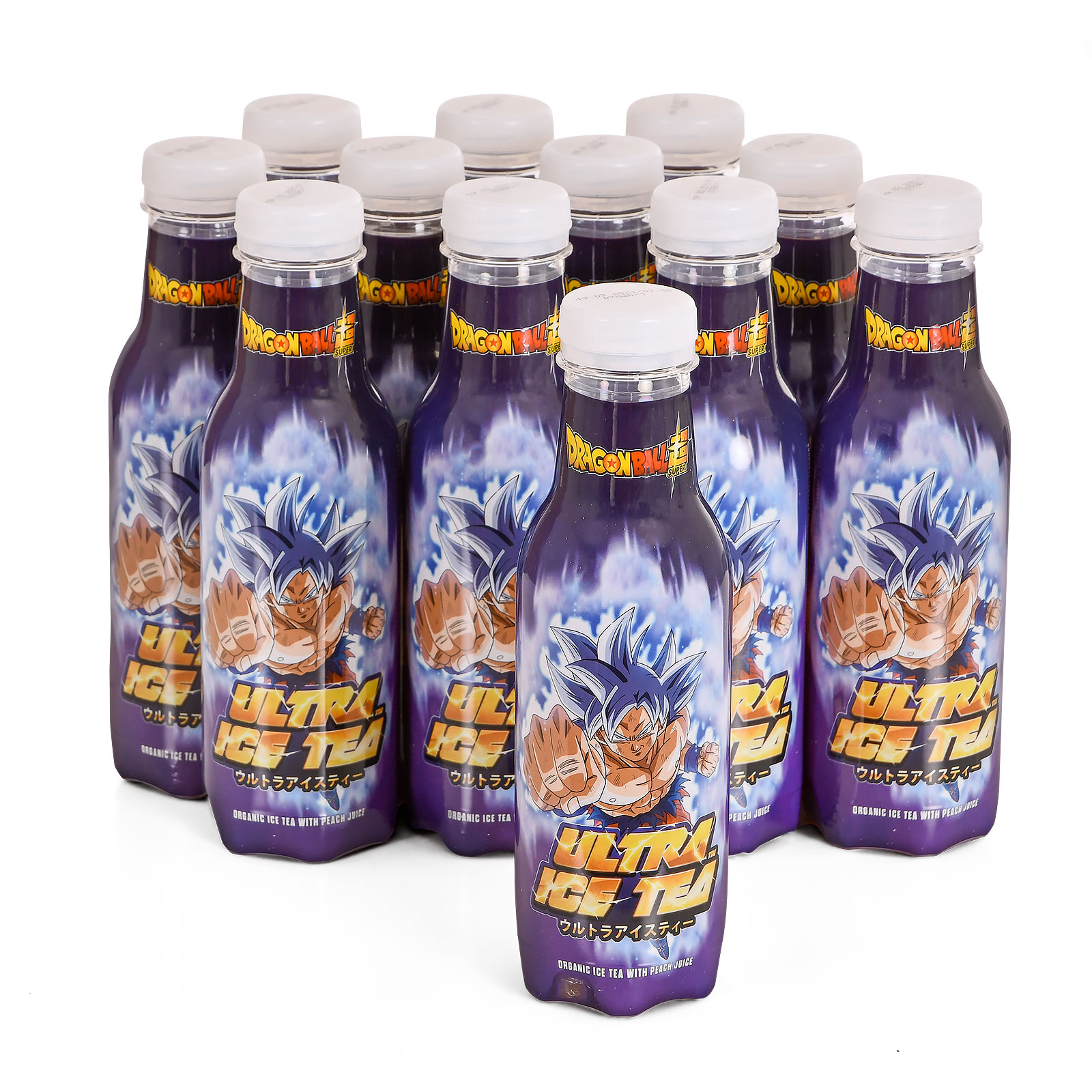 Dragon Ball - Goku Ultra Organic Iced Tea Peach 12 Pack