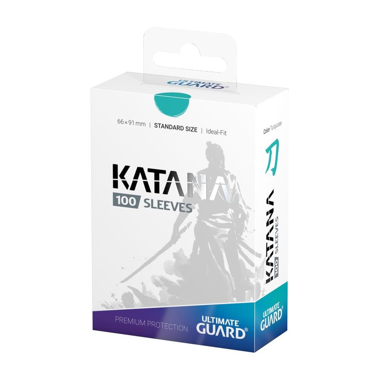 Ultimate Guard Katana Sleeves Standard Size (100) - Turquoise
