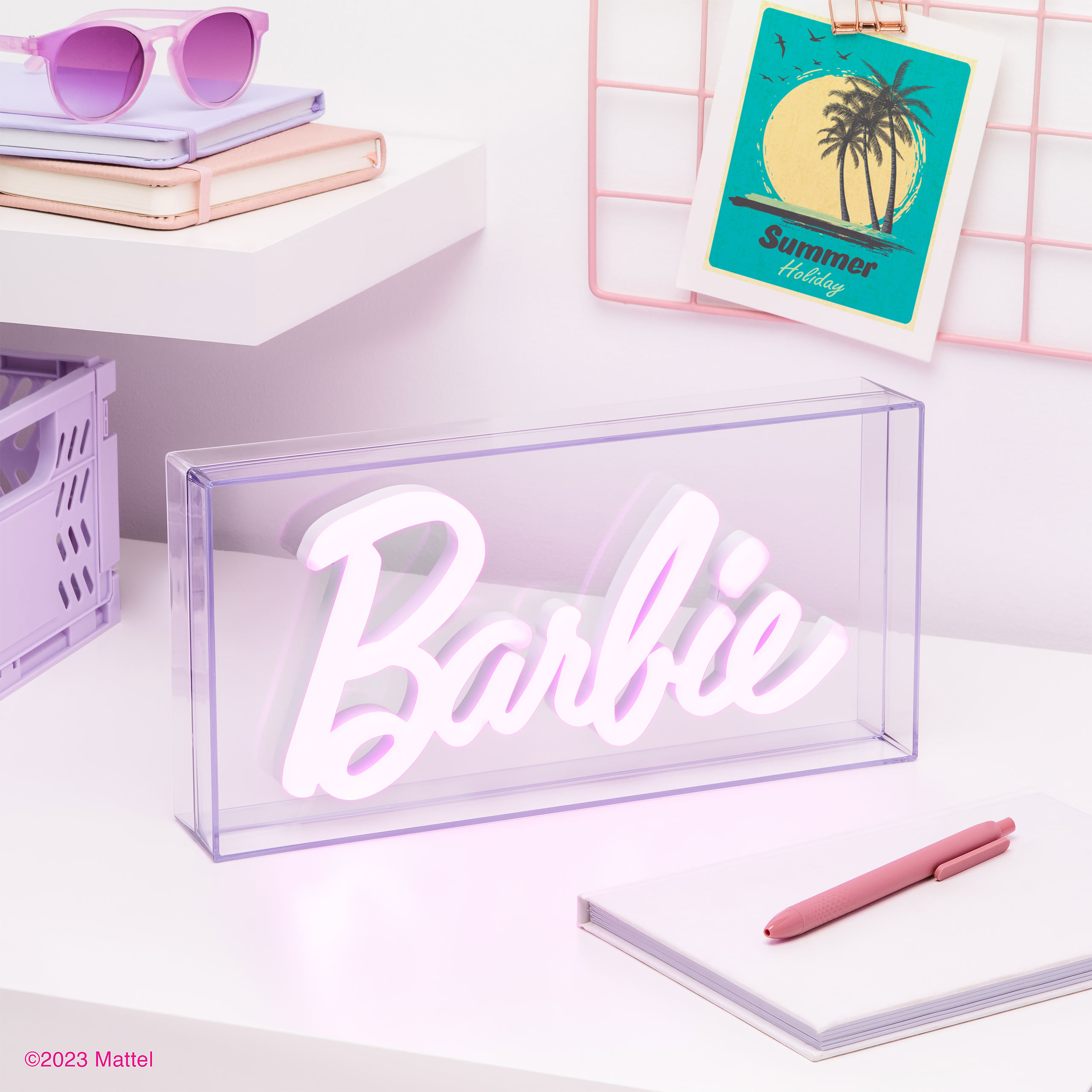 Barbie - Neon Logo Lamp