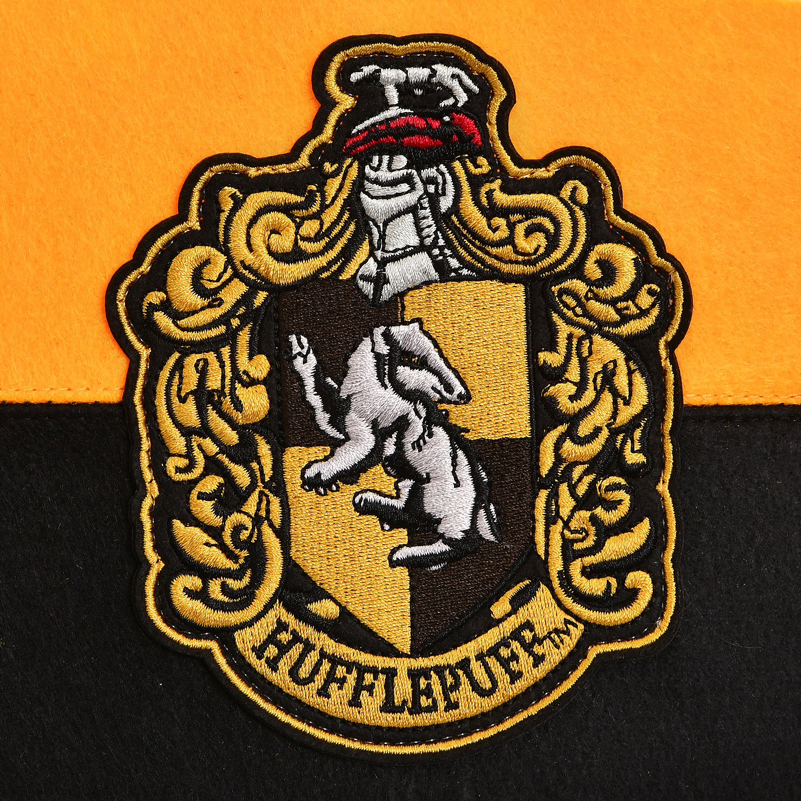 Harry Potter - Hufflepuff Wappen Fahne Filz