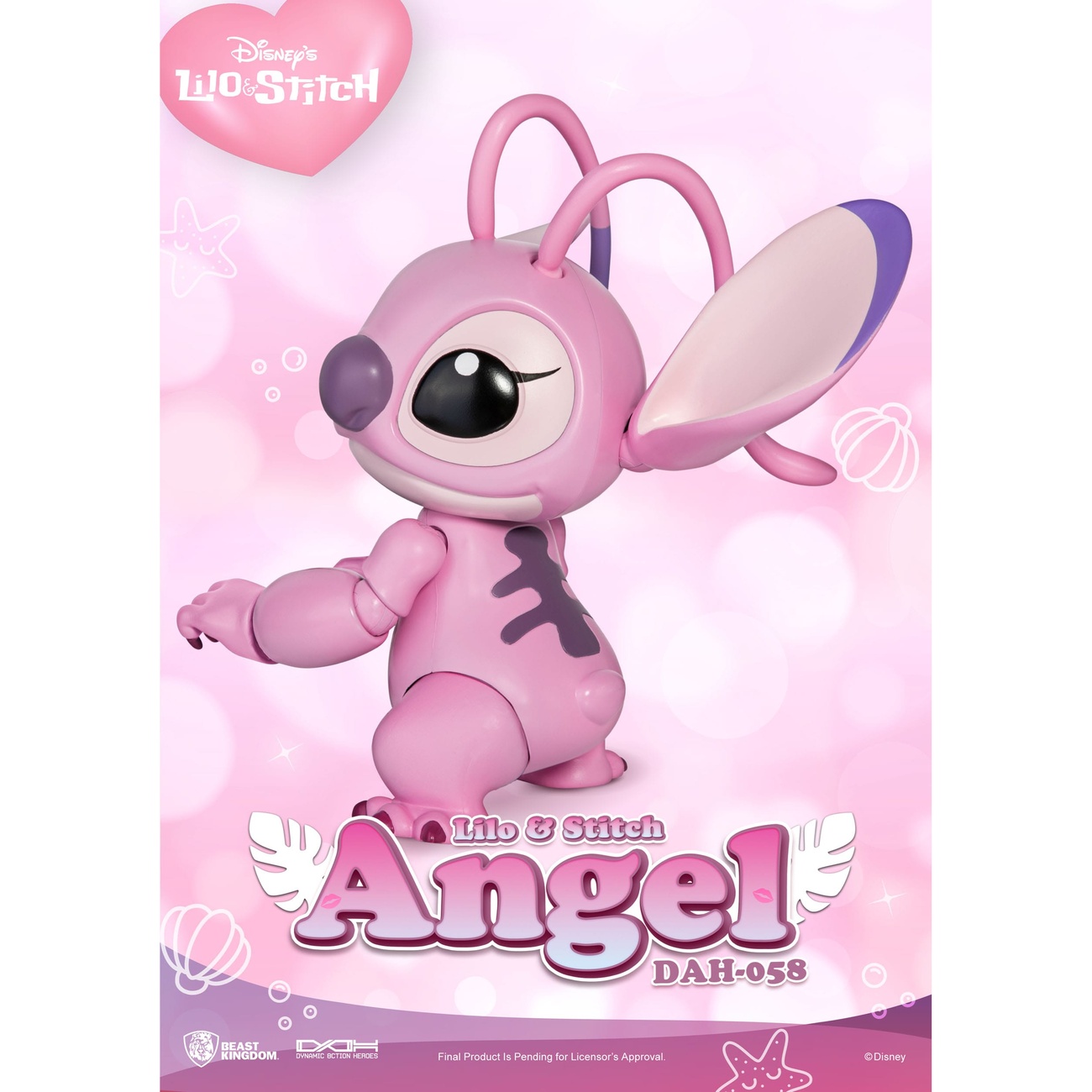 Disney Dynamic 8ction Heroes action figure 1/9 Angel (Lilo & Stitch) 16 cm